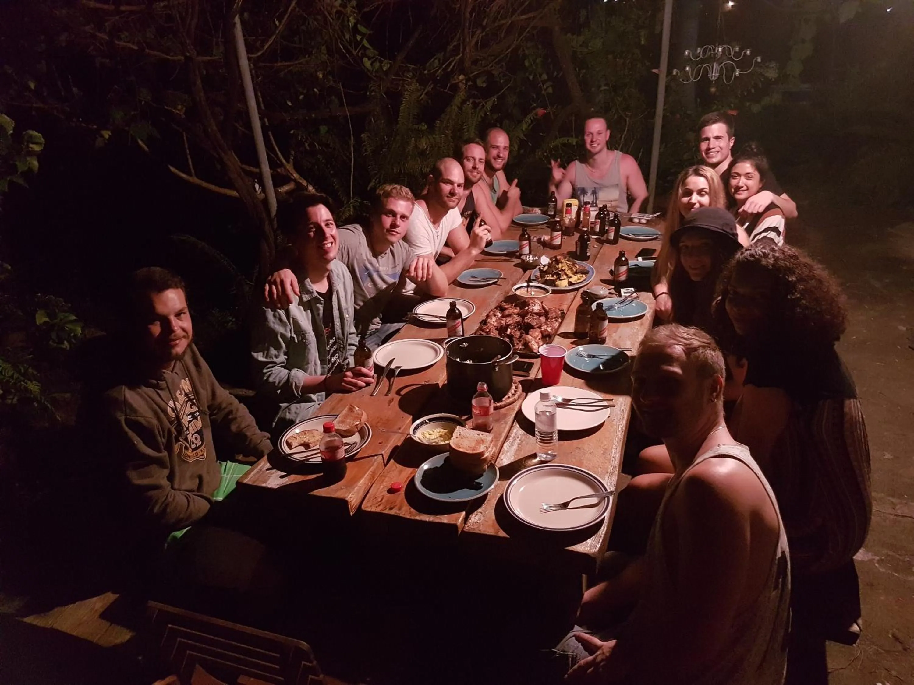 BBQ facilities in Germaican Hostel