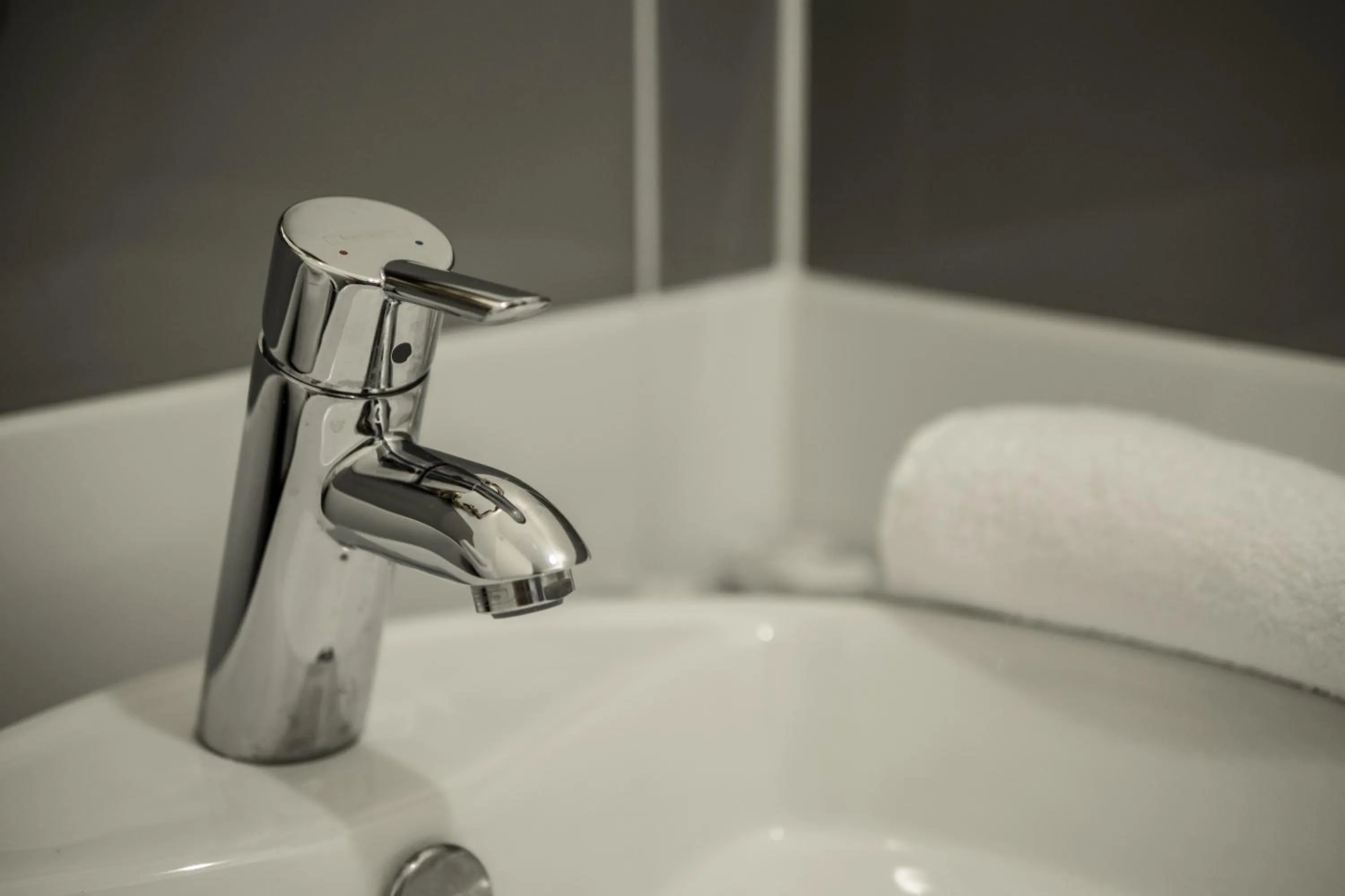 Bathroom in Le Bannier Hotel Restaurant