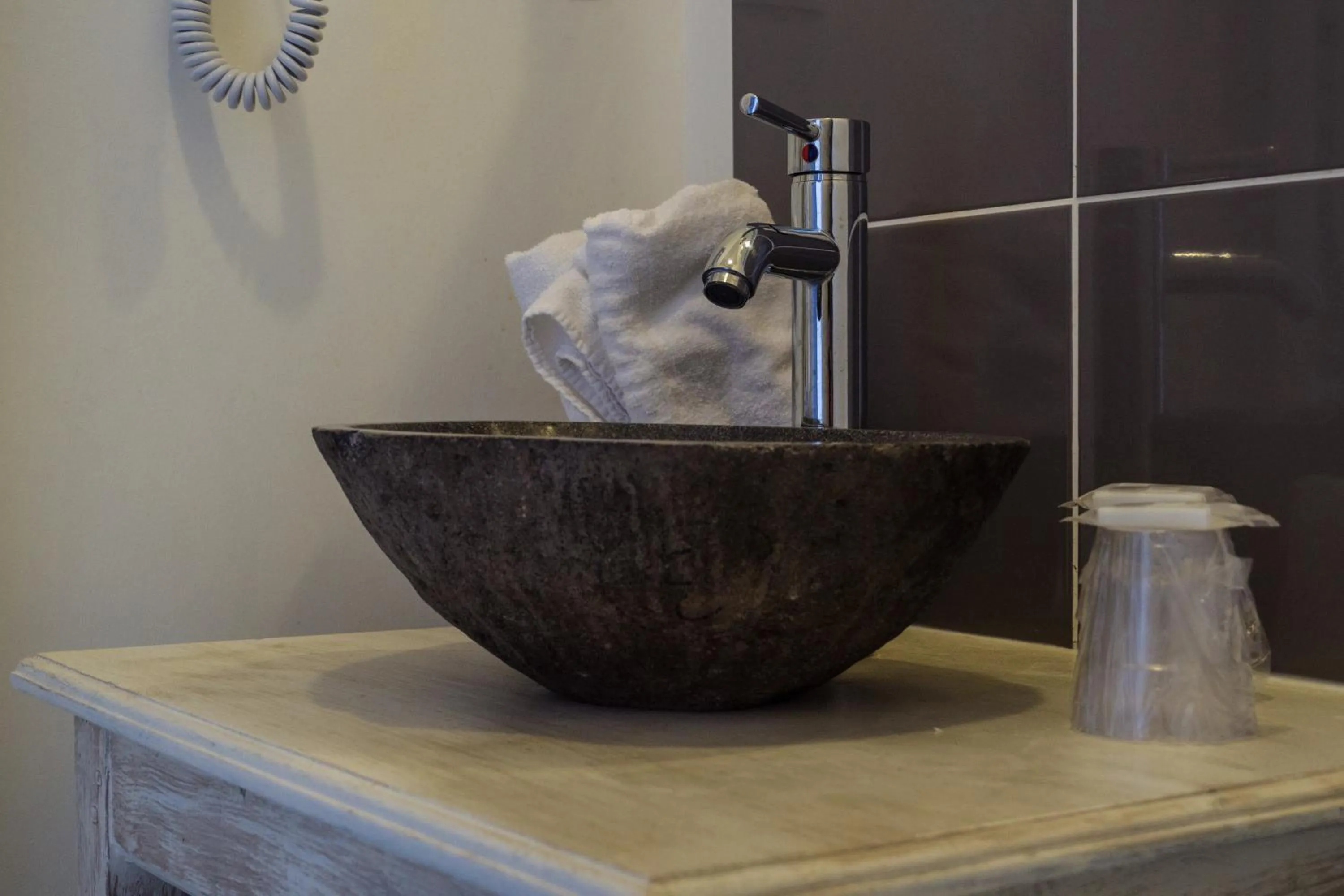 Bathroom in Le Bannier Hotel Restaurant