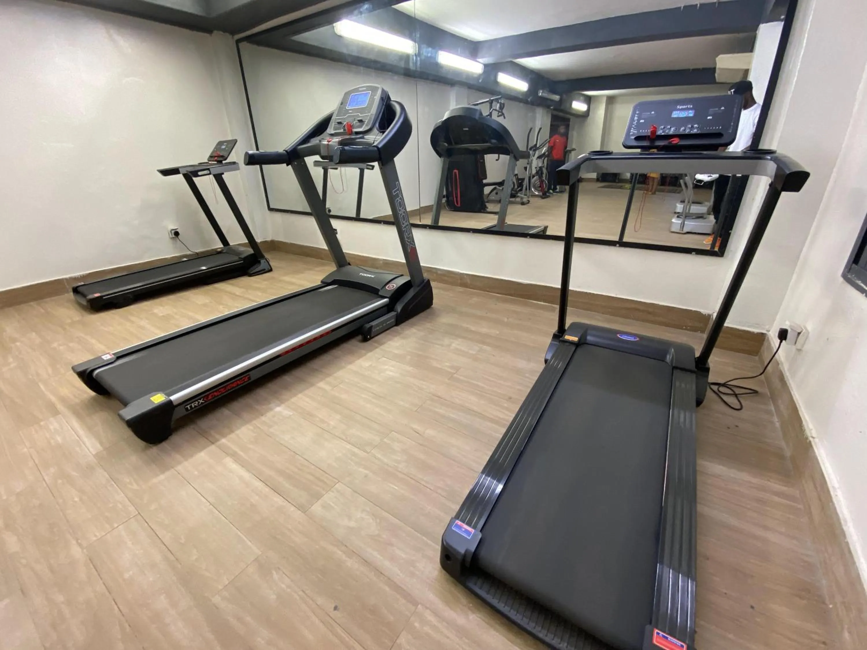 Fitness centre/facilities in Hotel Franco Yaounde