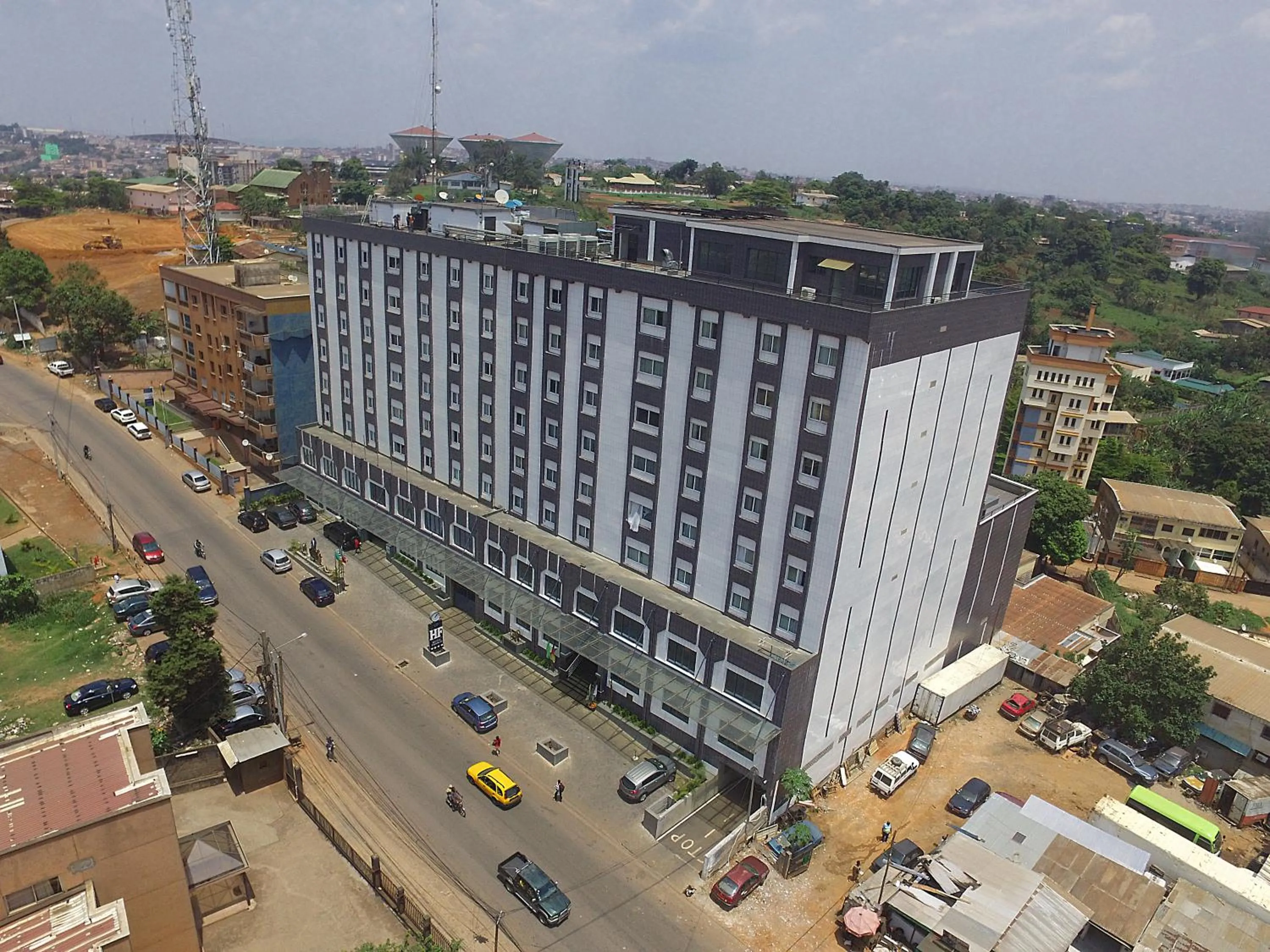 Property building in Hotel Franco Yaounde