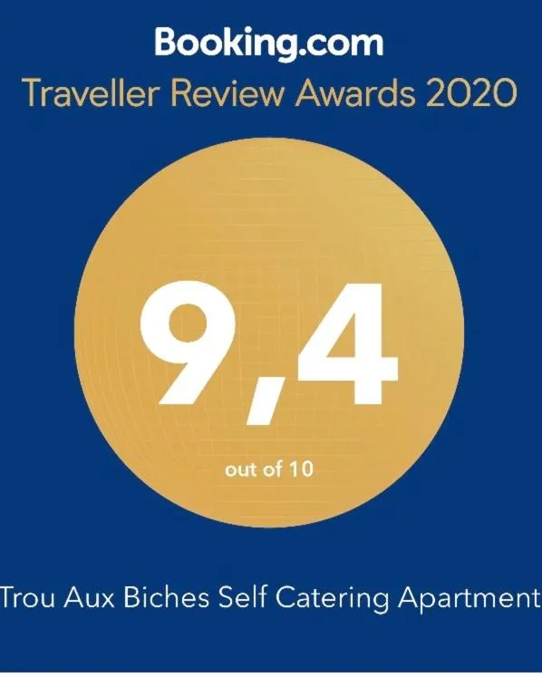Certificate/Award in Trou Aux Biches Self Catering Apartment