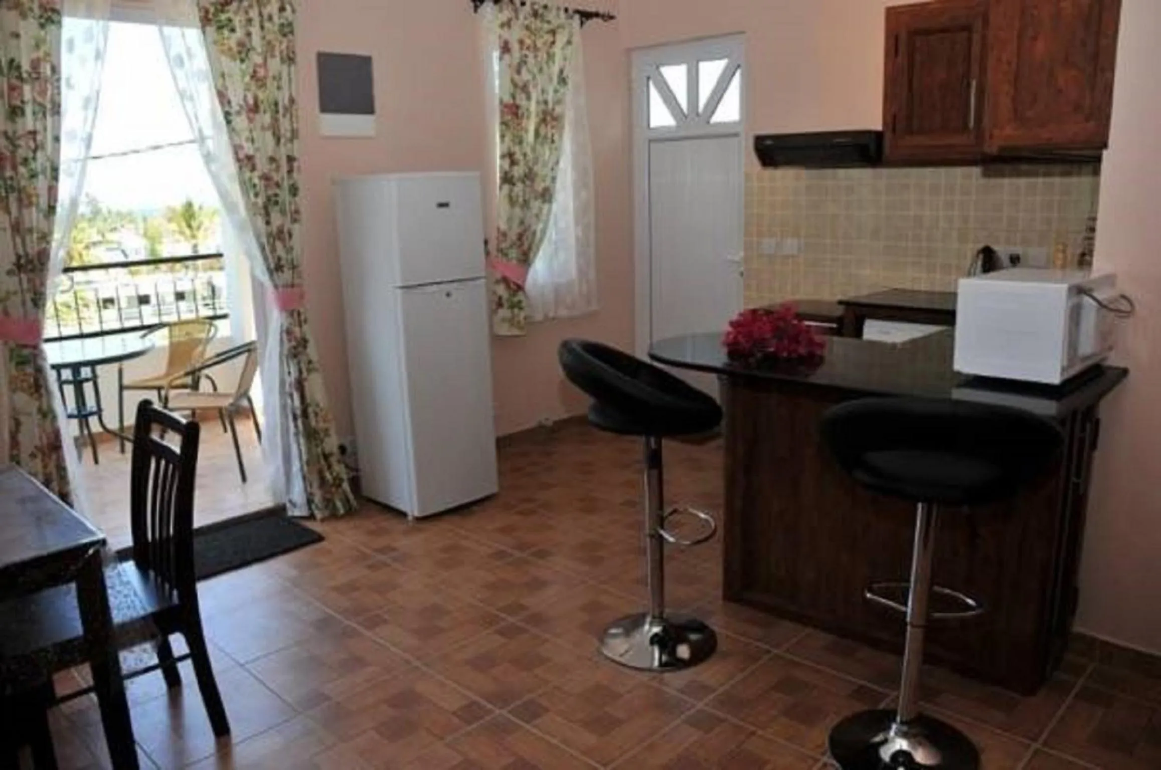 Kitchen or kitchenette in Trou Aux Biches Self Catering Apartment