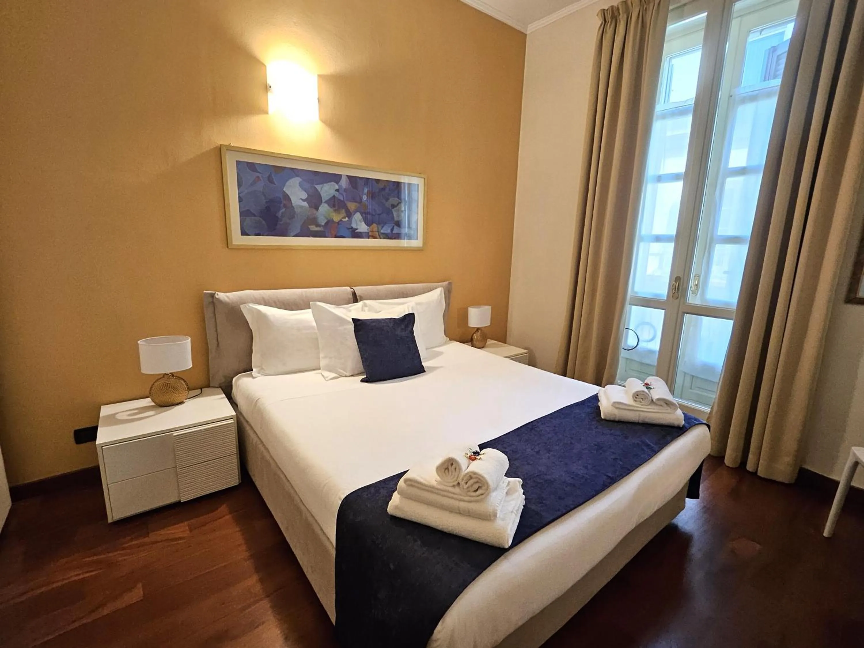 Bedroom, Bed in Loger Confort Residence & Apartments