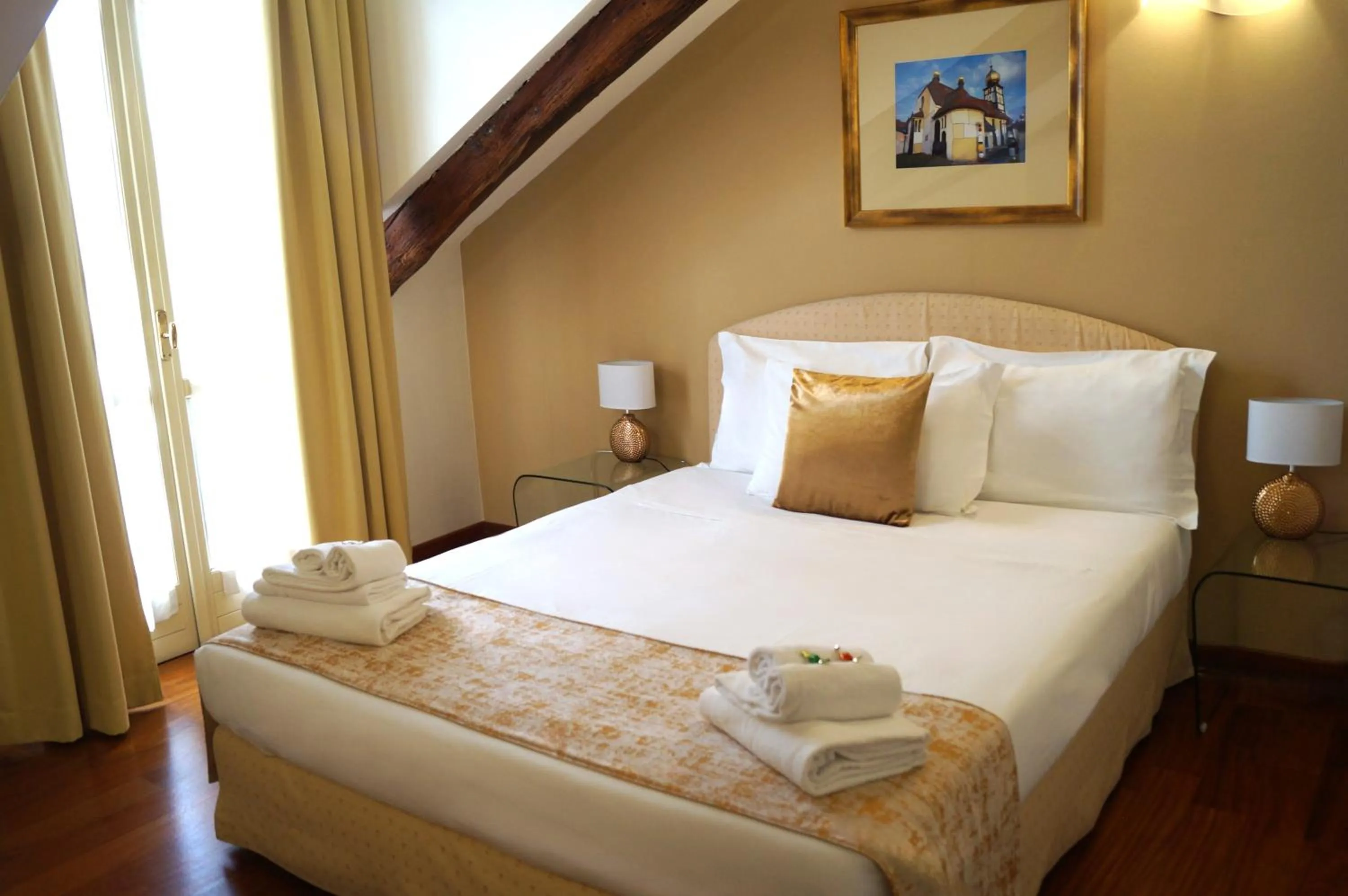 Bed in Loger Confort Residence & Apartments