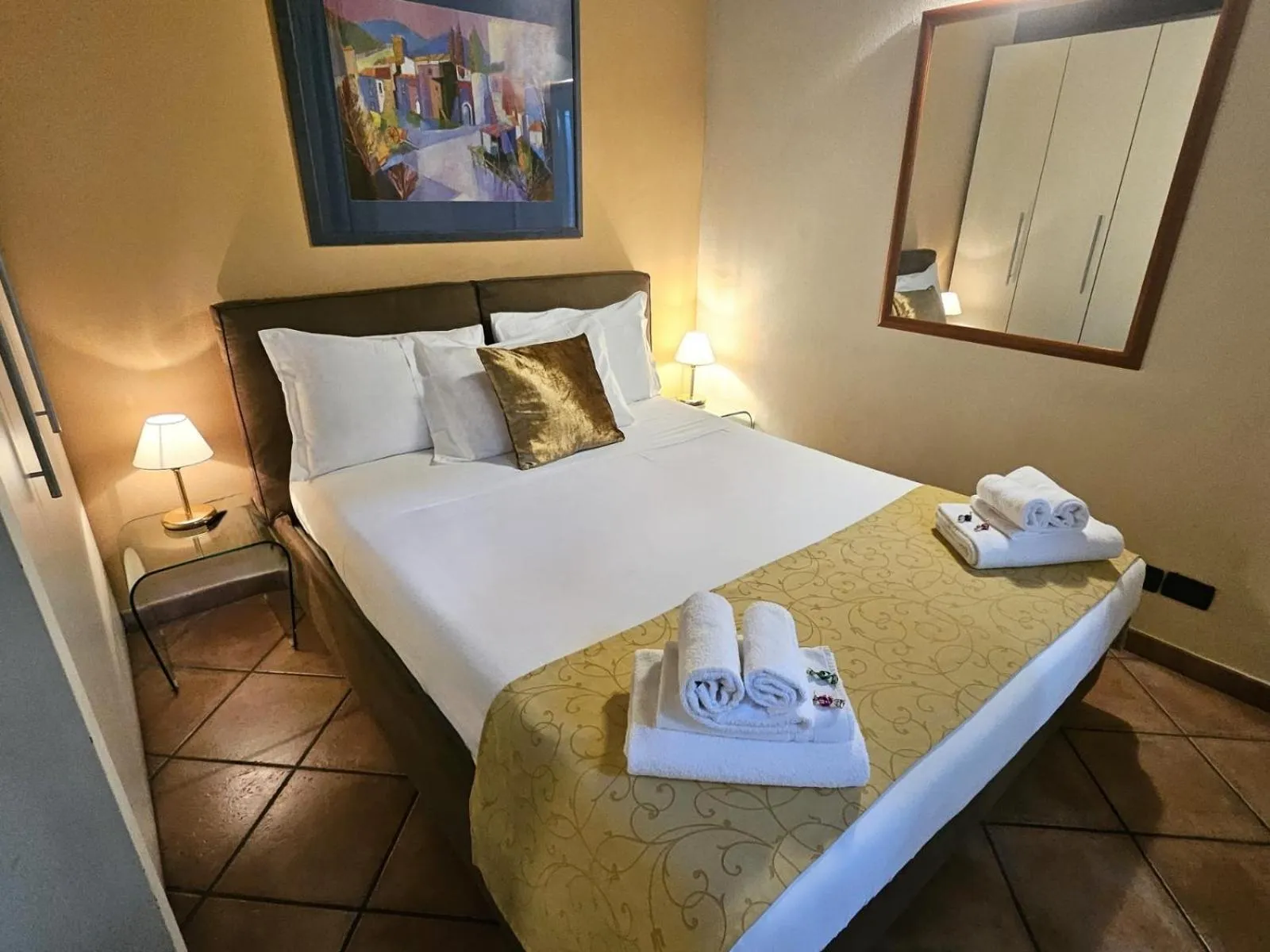 Bed in Loger Confort Residence & Apartments