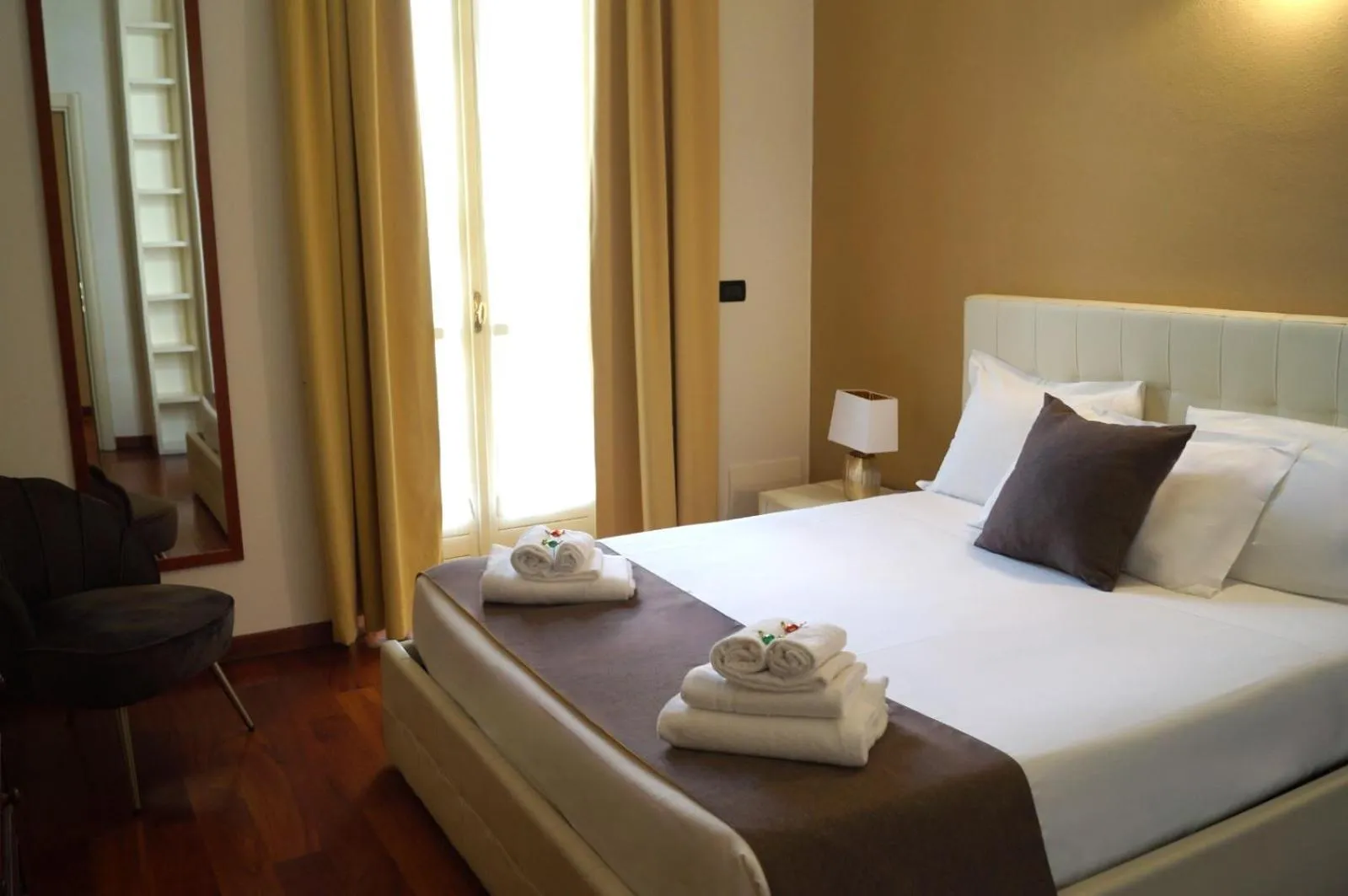 Bed in Loger Confort Residence & Apartments