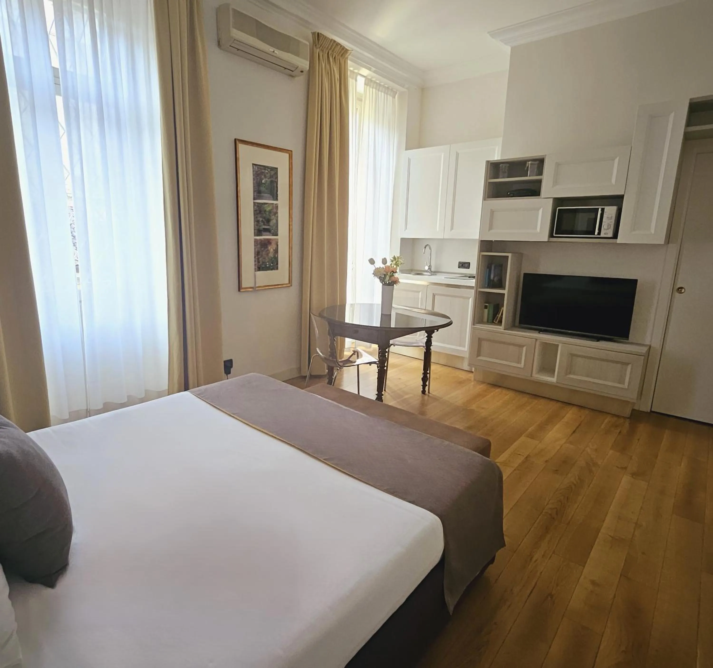 Bed in Loger Confort Residence & Apartments