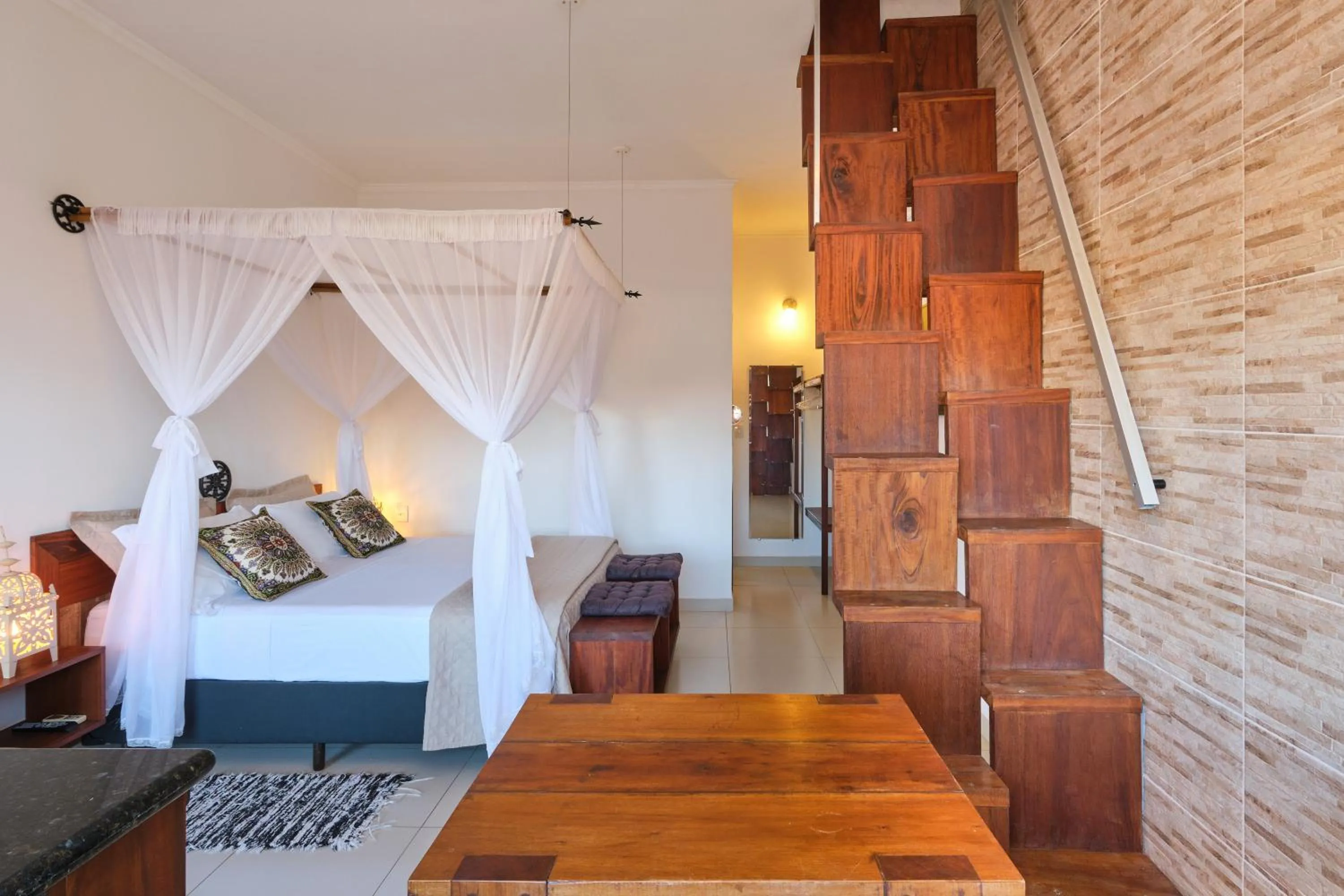 Studio with Terrace in Pousada Ubatuba Flats