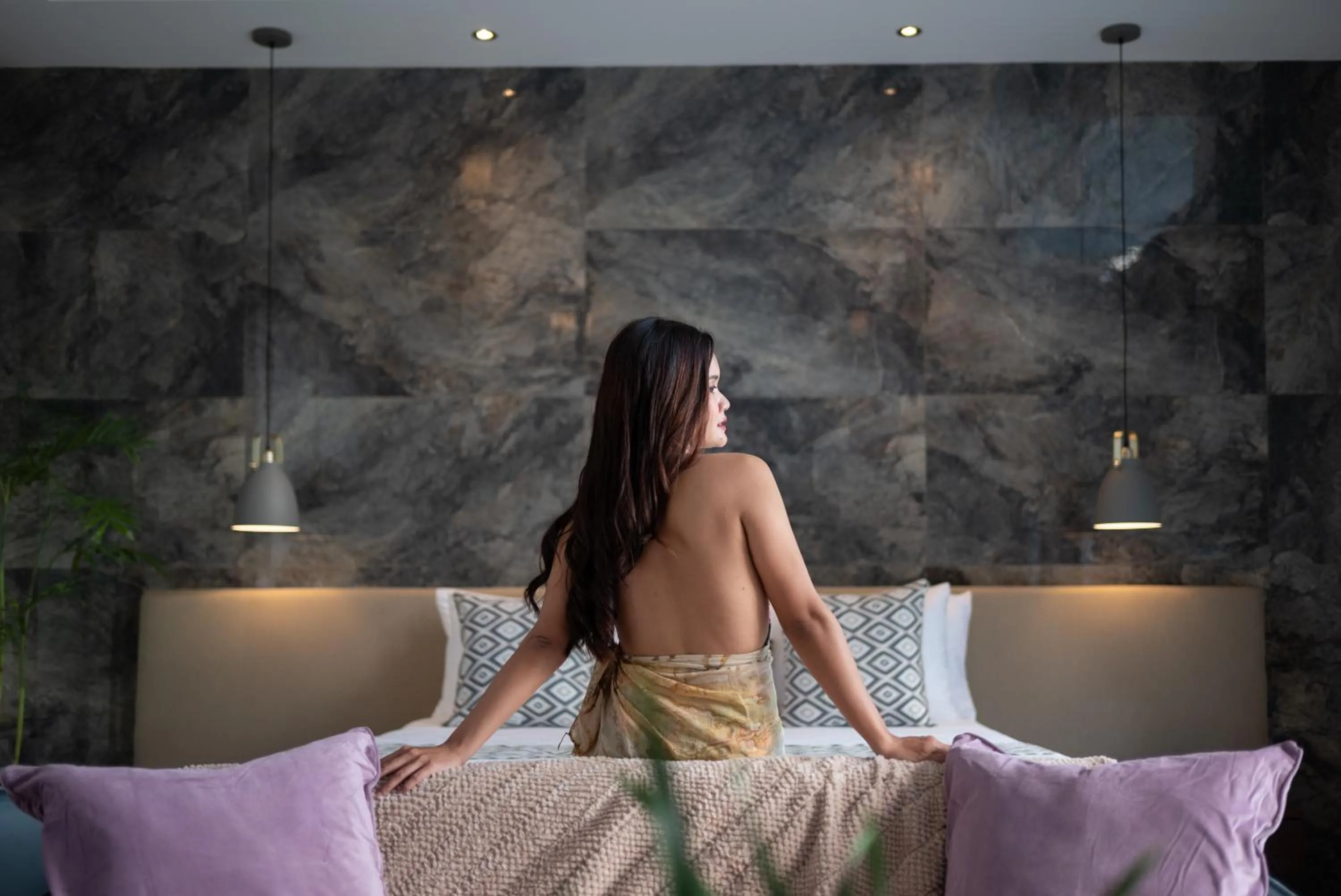 Bed in The Studios Ubud-Adult Only