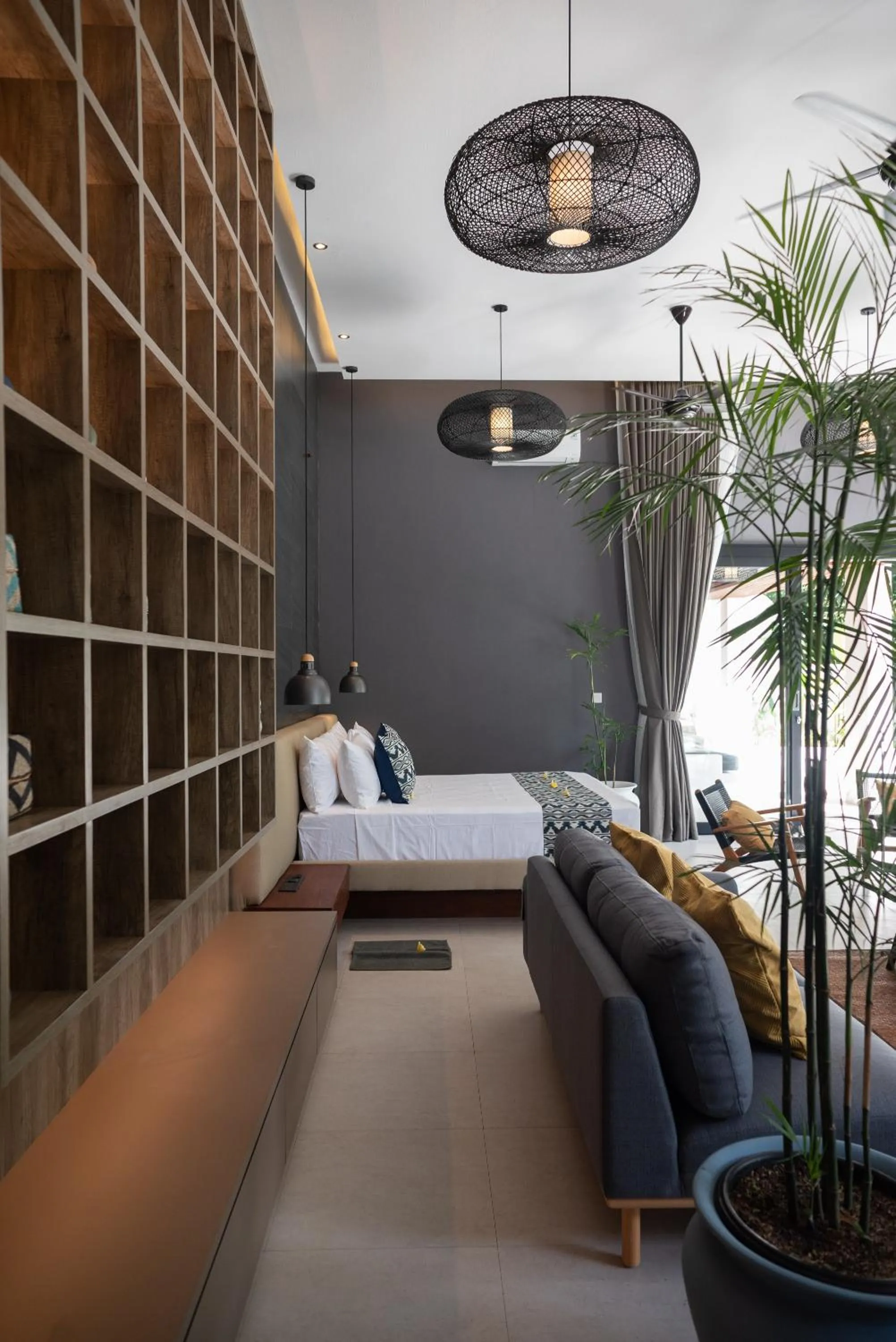 Bed in The Studios Ubud-Adult Only