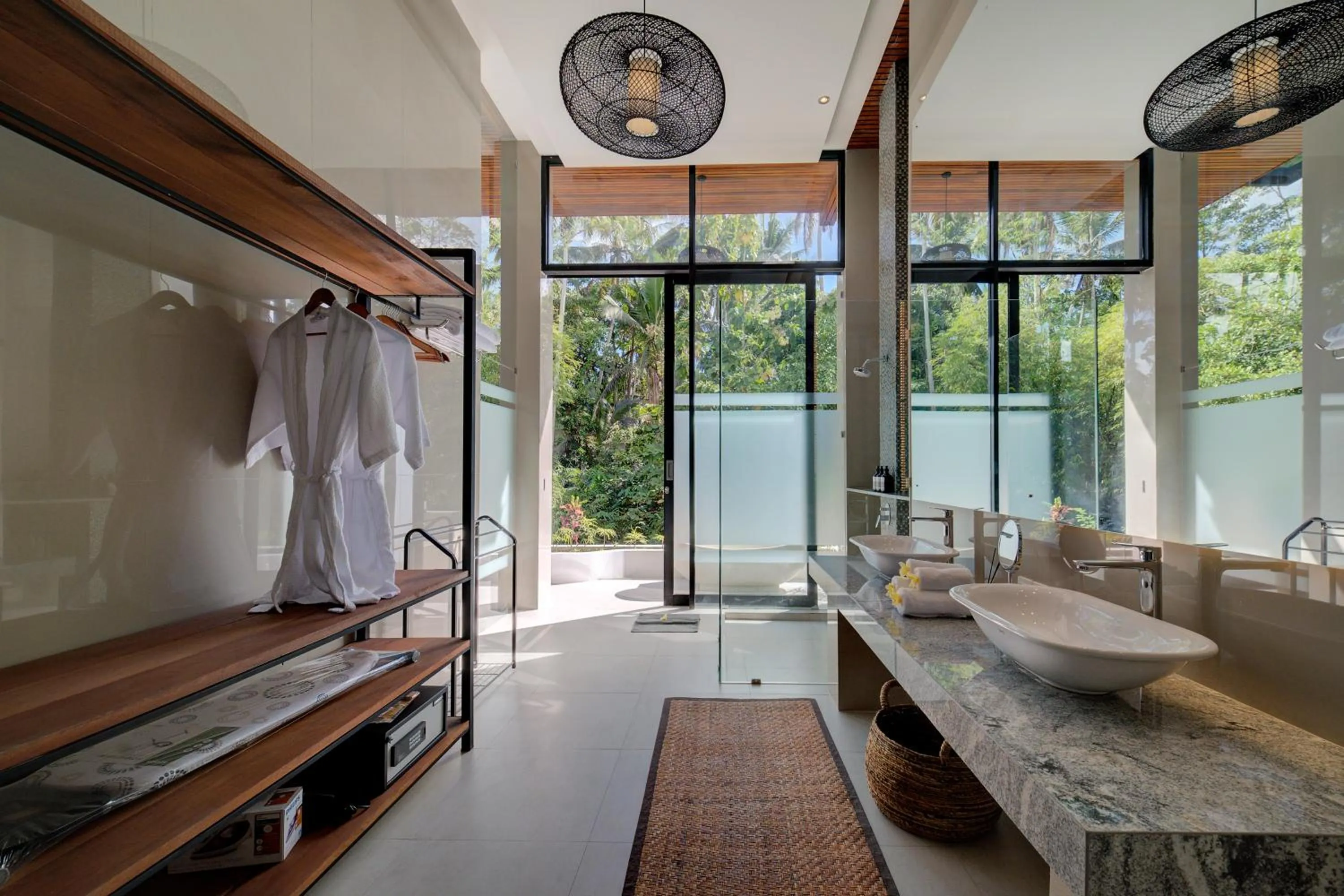 Shower in The Studios Ubud-Adult Only