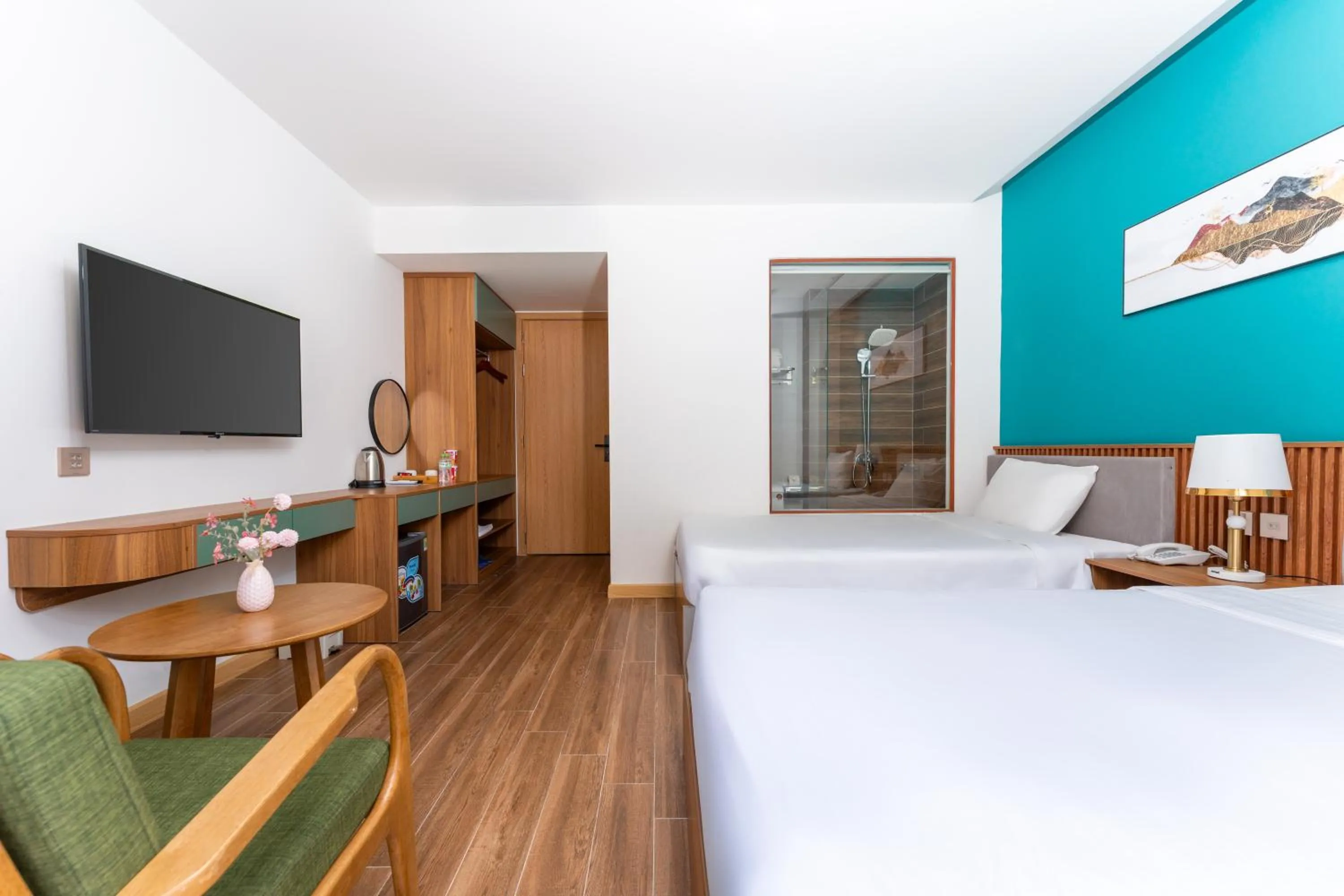 Bed in Mimosa Hotel Phú Quốc