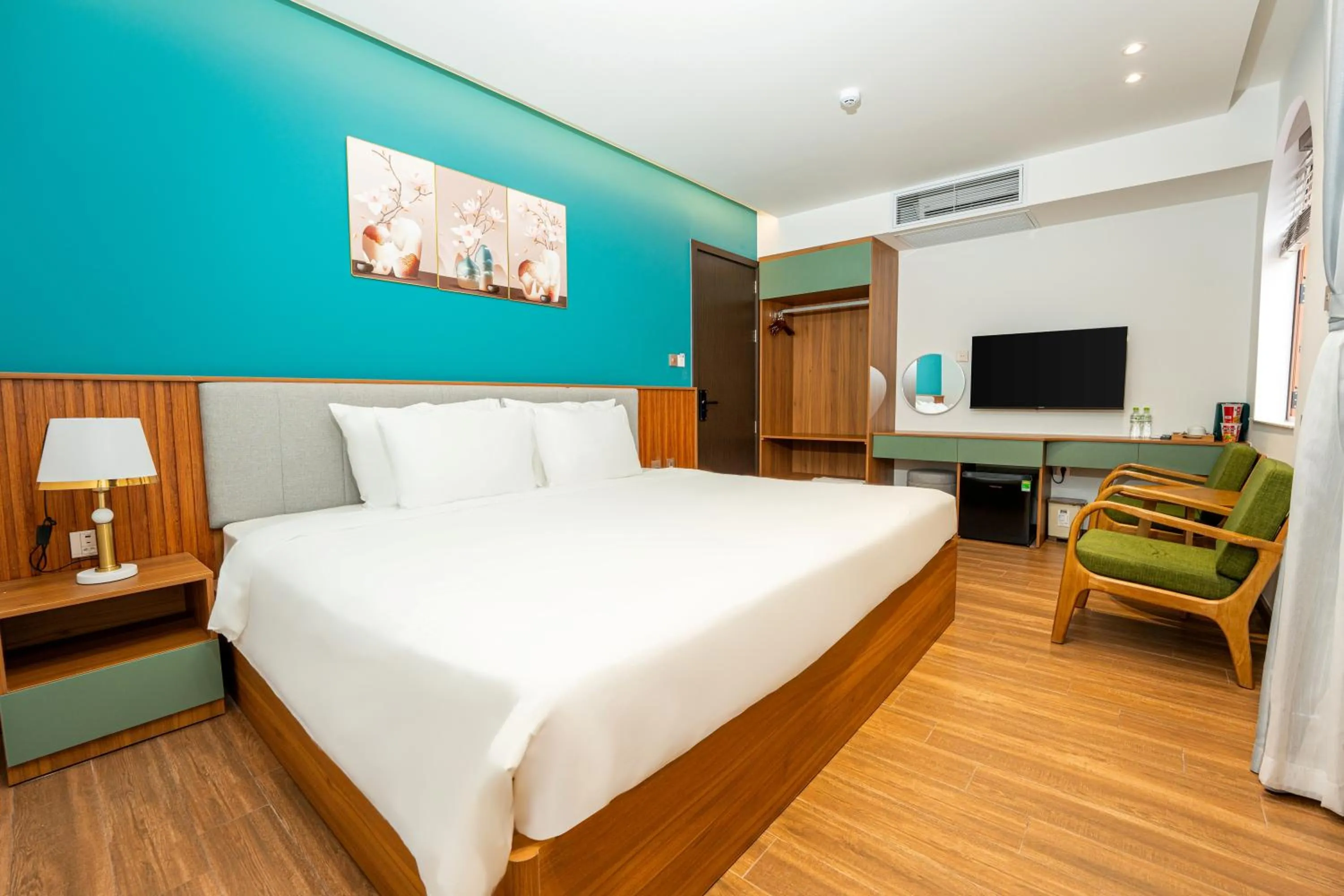 Bed in Mimosa Hotel Phú Quốc