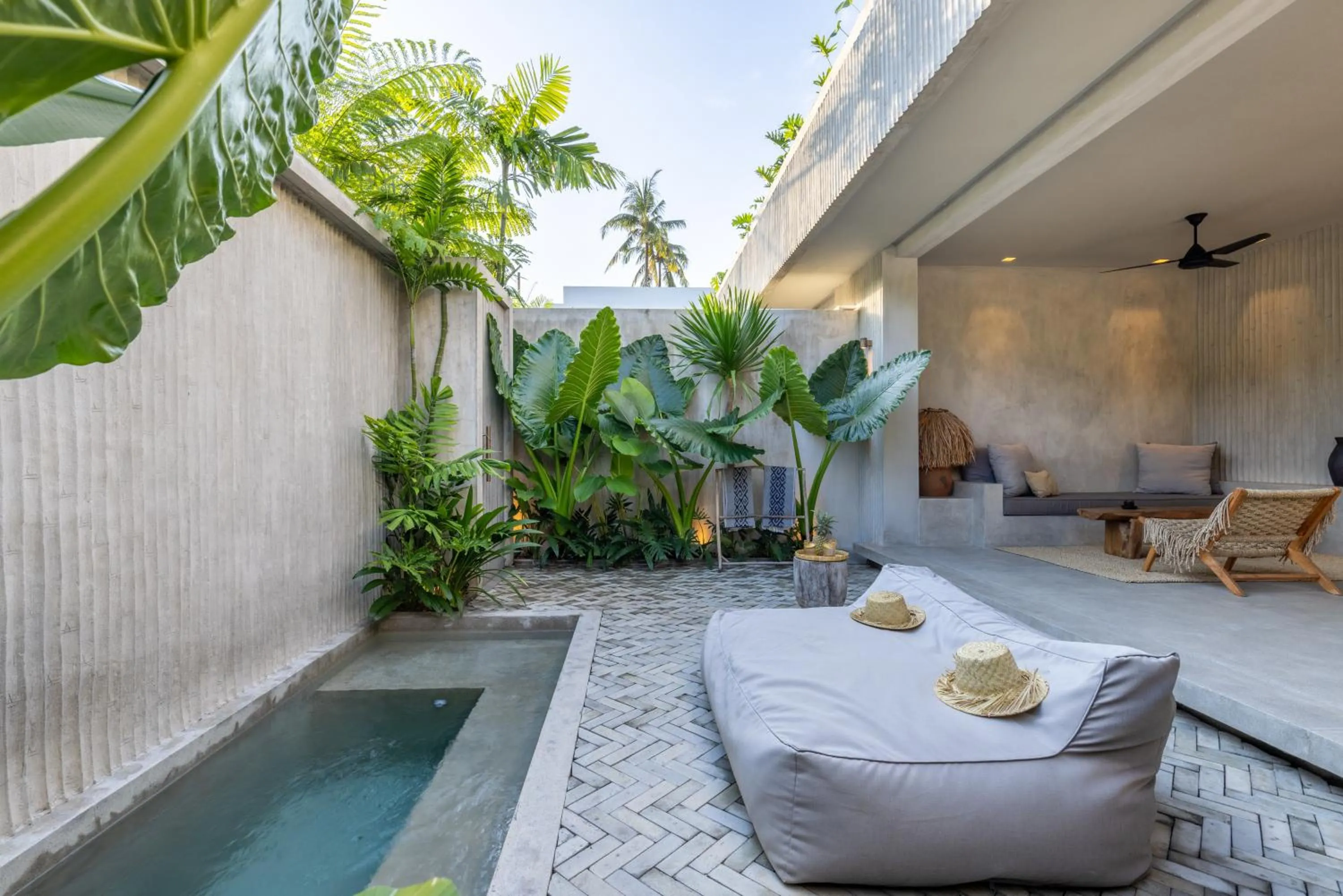 Swimming pool in The Konkret Lombok