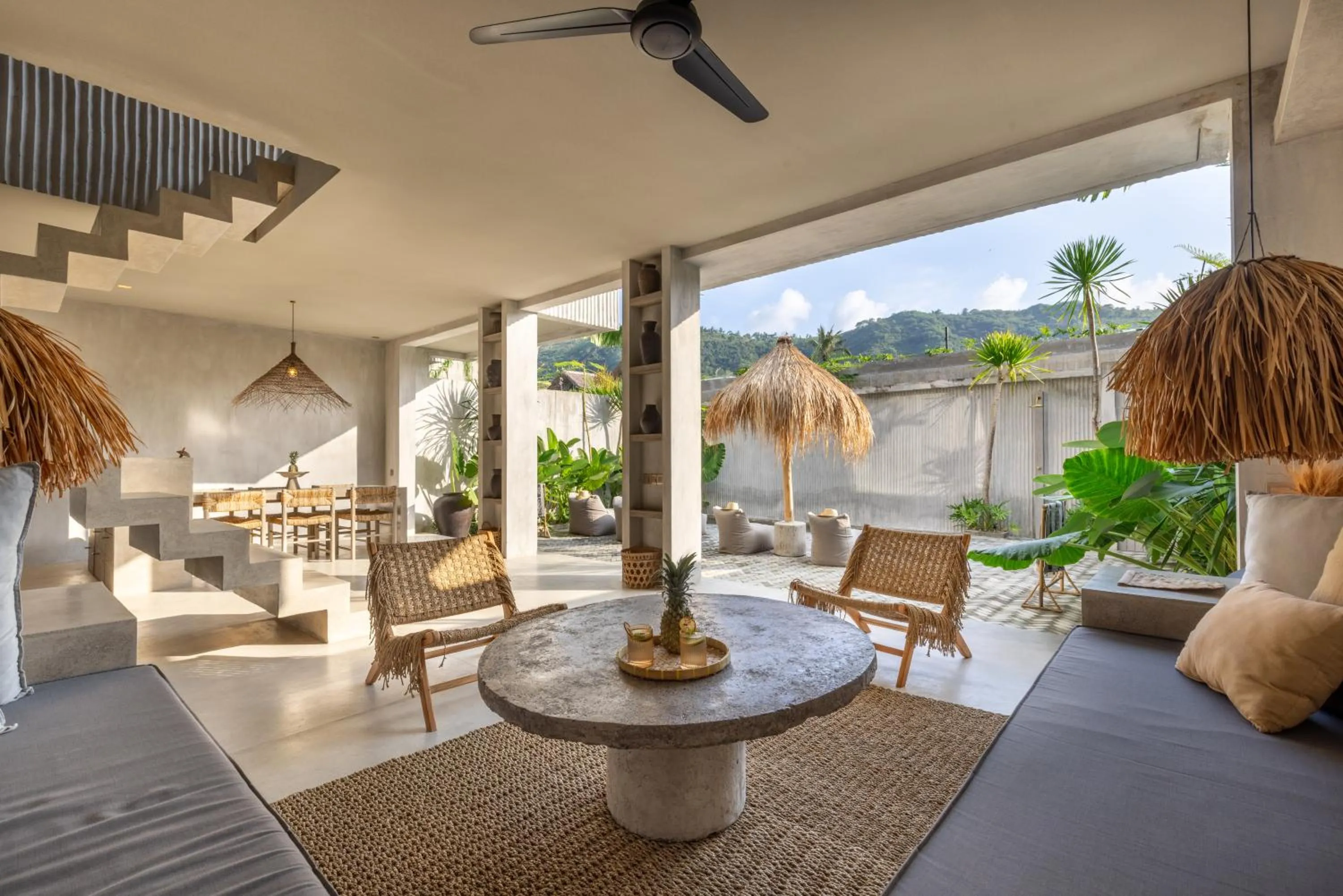 Balcony/Terrace in The Konkret Lombok