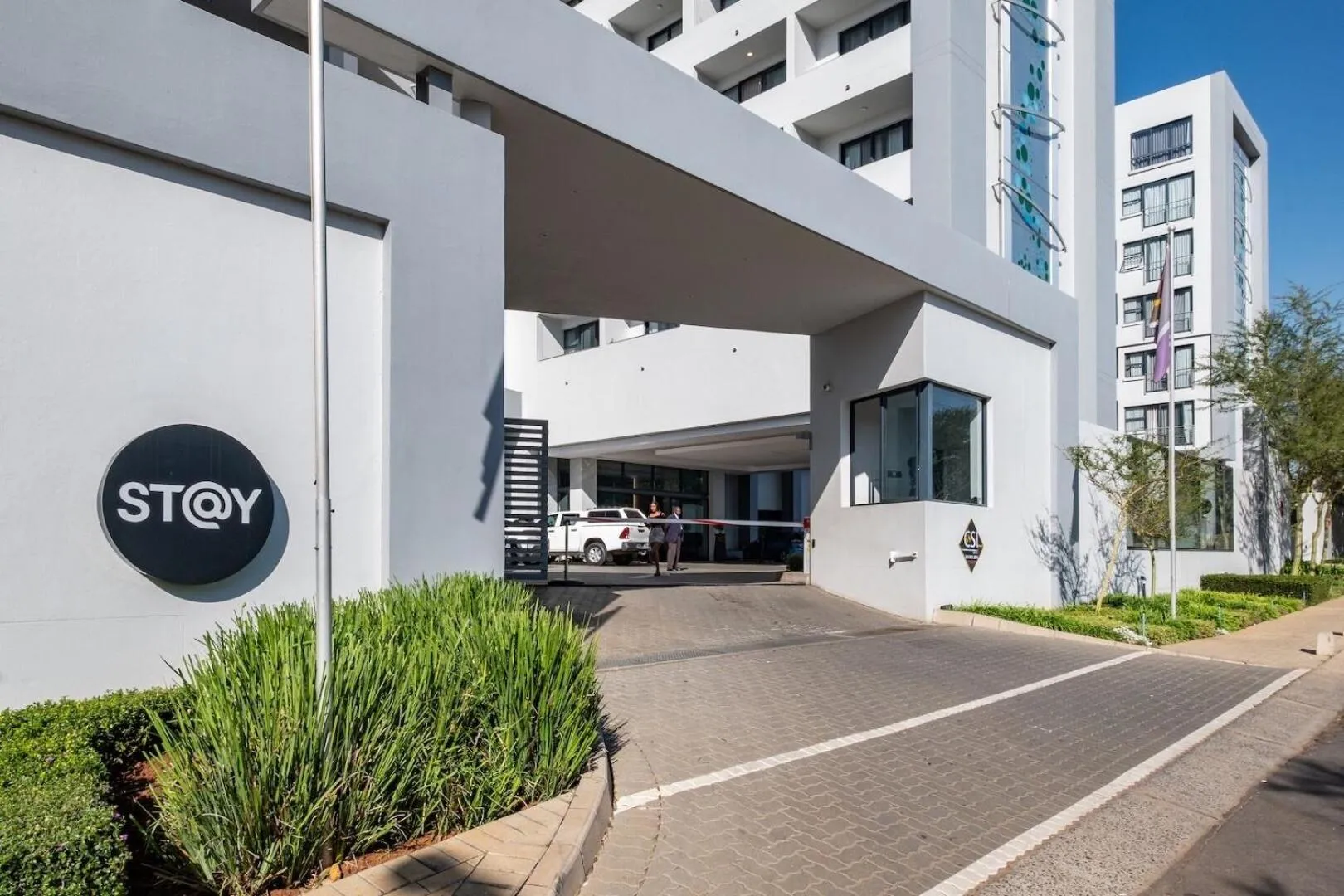 Facade/entrance in STAY Menlyn
