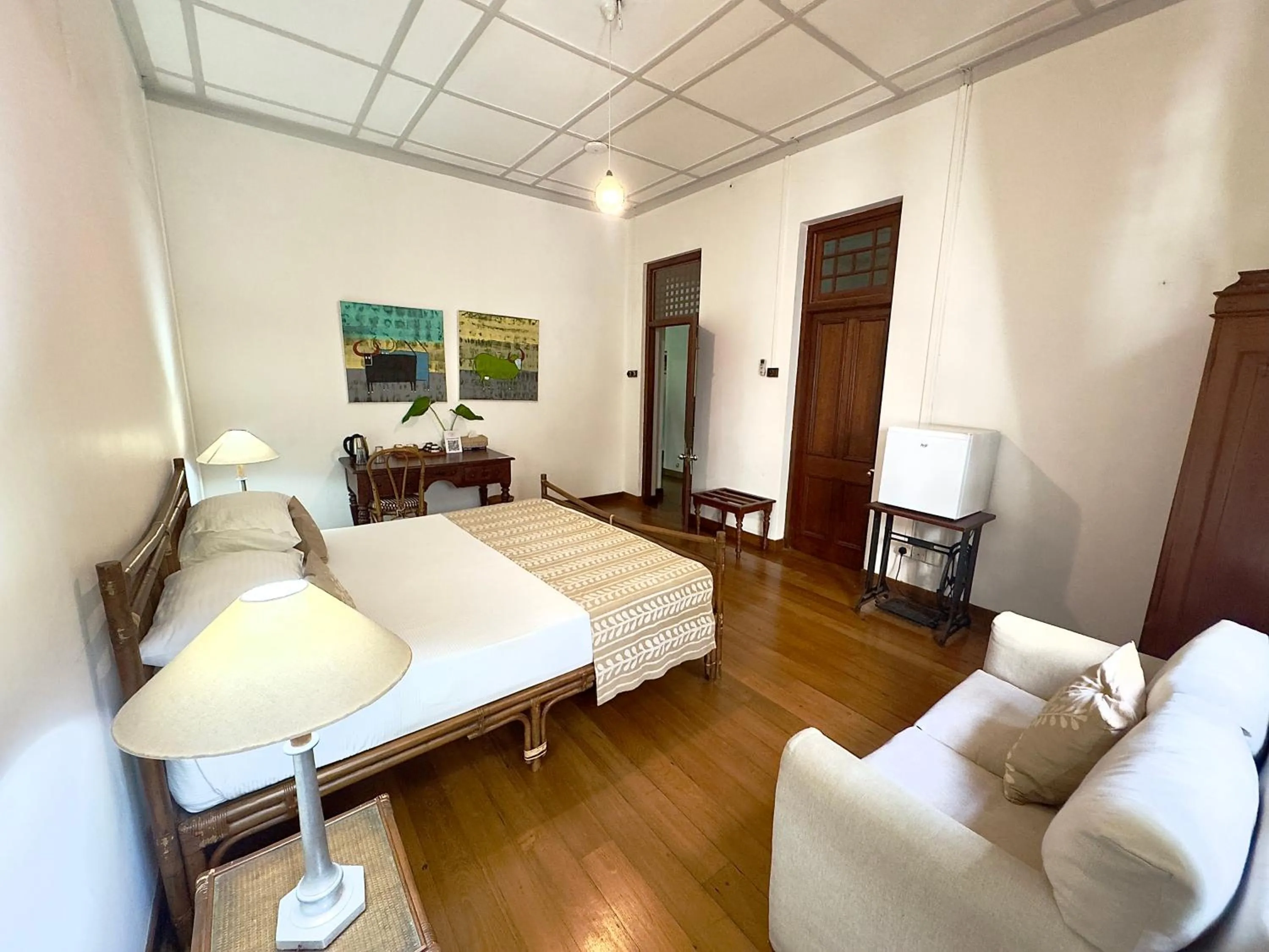 Bedroom, Bed in Havelock Bungalow - Live Fire Cooking - Enjoy 10 percent off at GINI Outdoor Kitchen