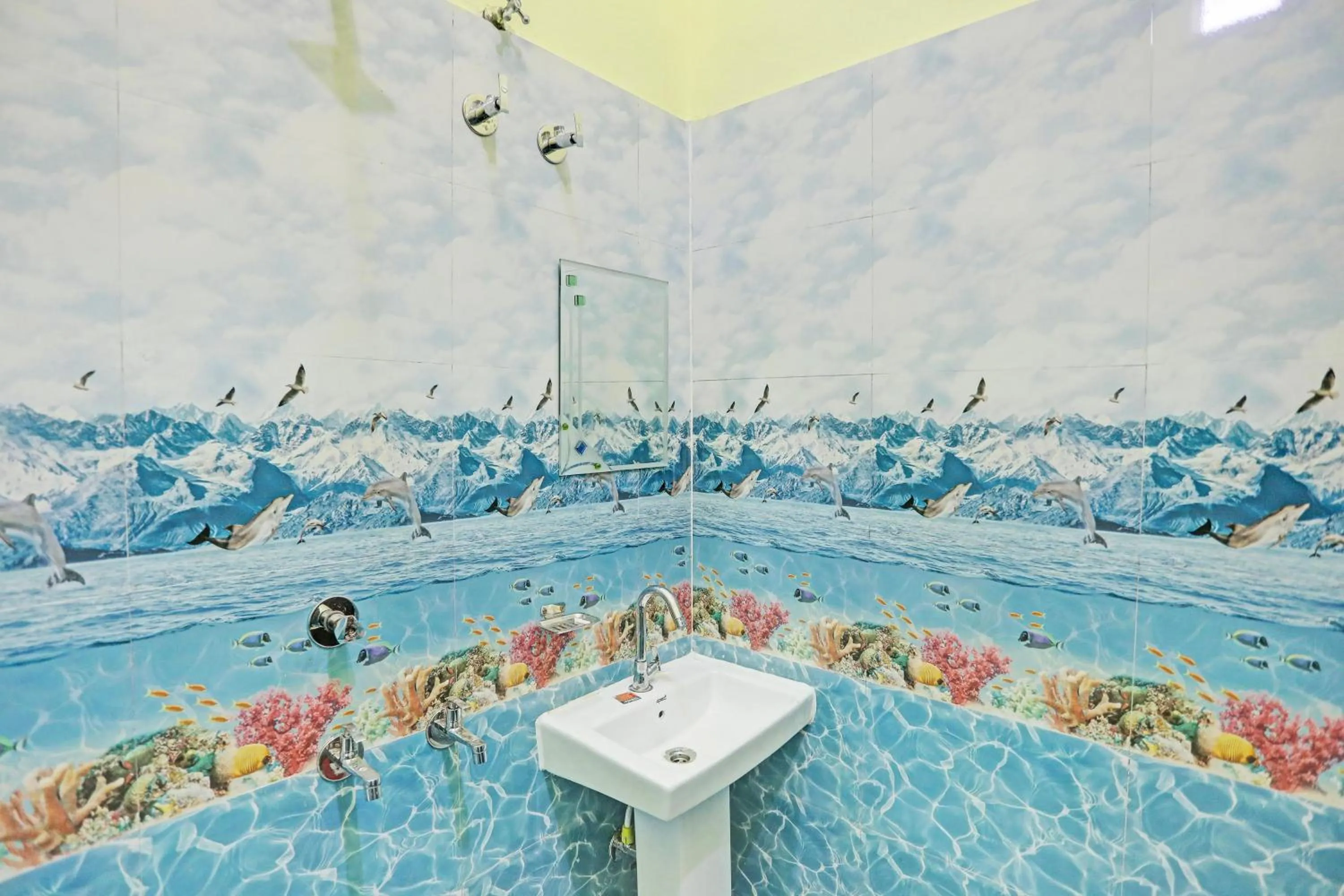 Bathroom in Hotel O Dwarka