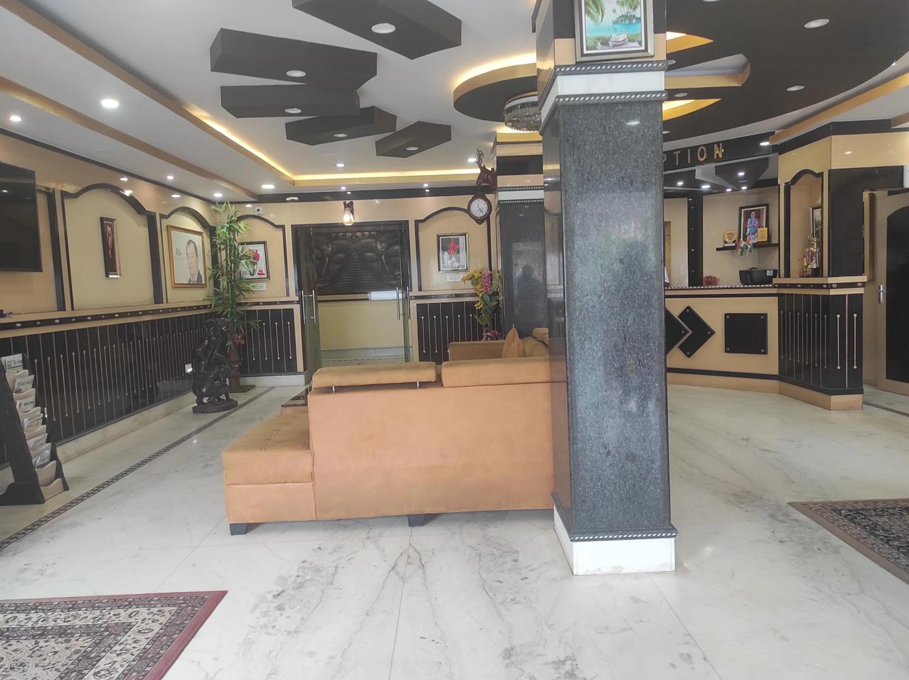 Lobby or reception in Hotel Rising Sun