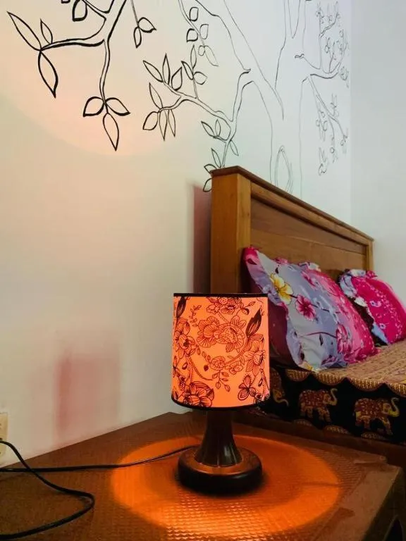 Bed in Indusara Villa Bentota