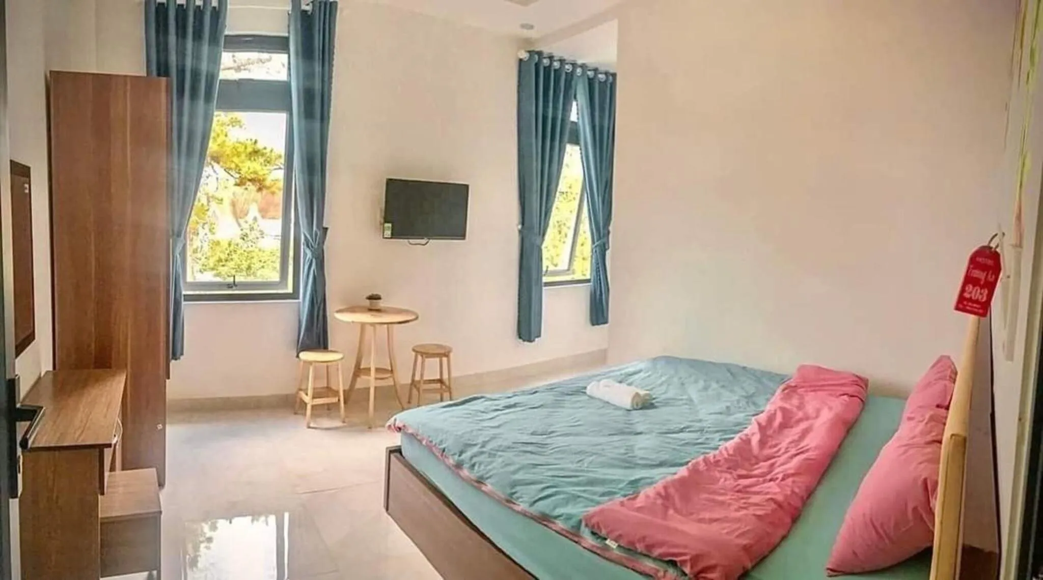 Bed in Trường An Hotel