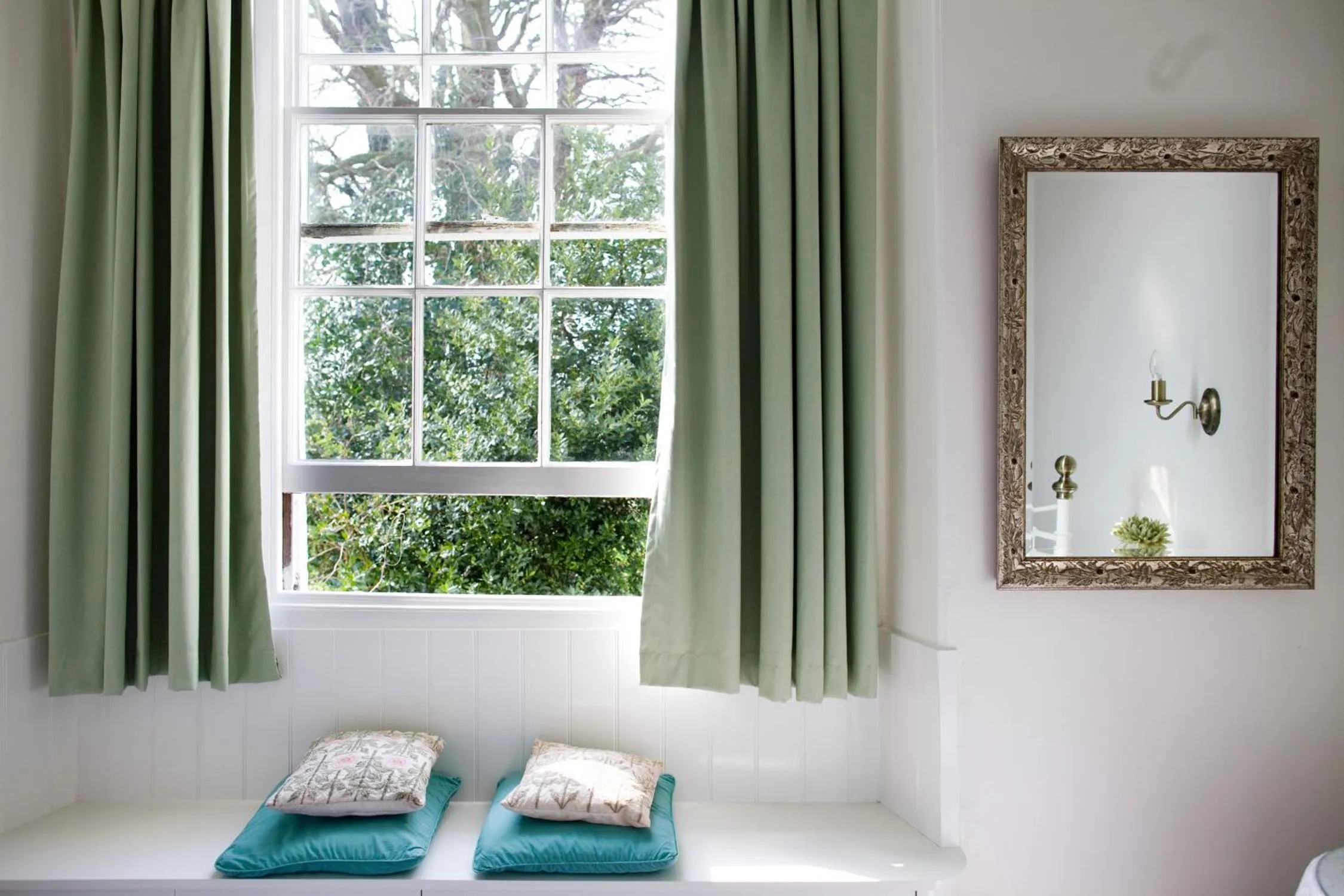 Decorative detail, Bed in The Grove Cromer