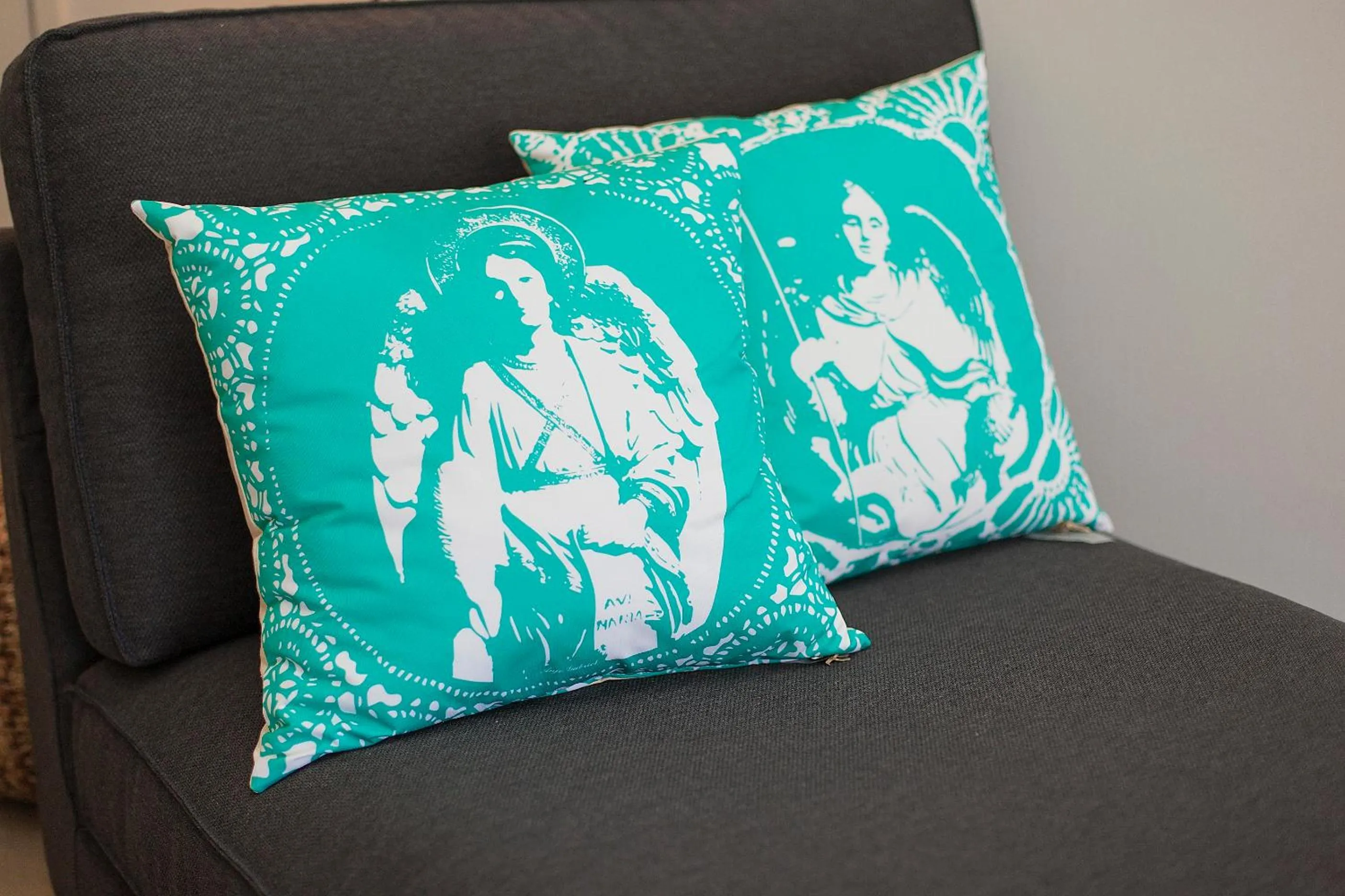 Seating area in Emporium Lisbon Suites