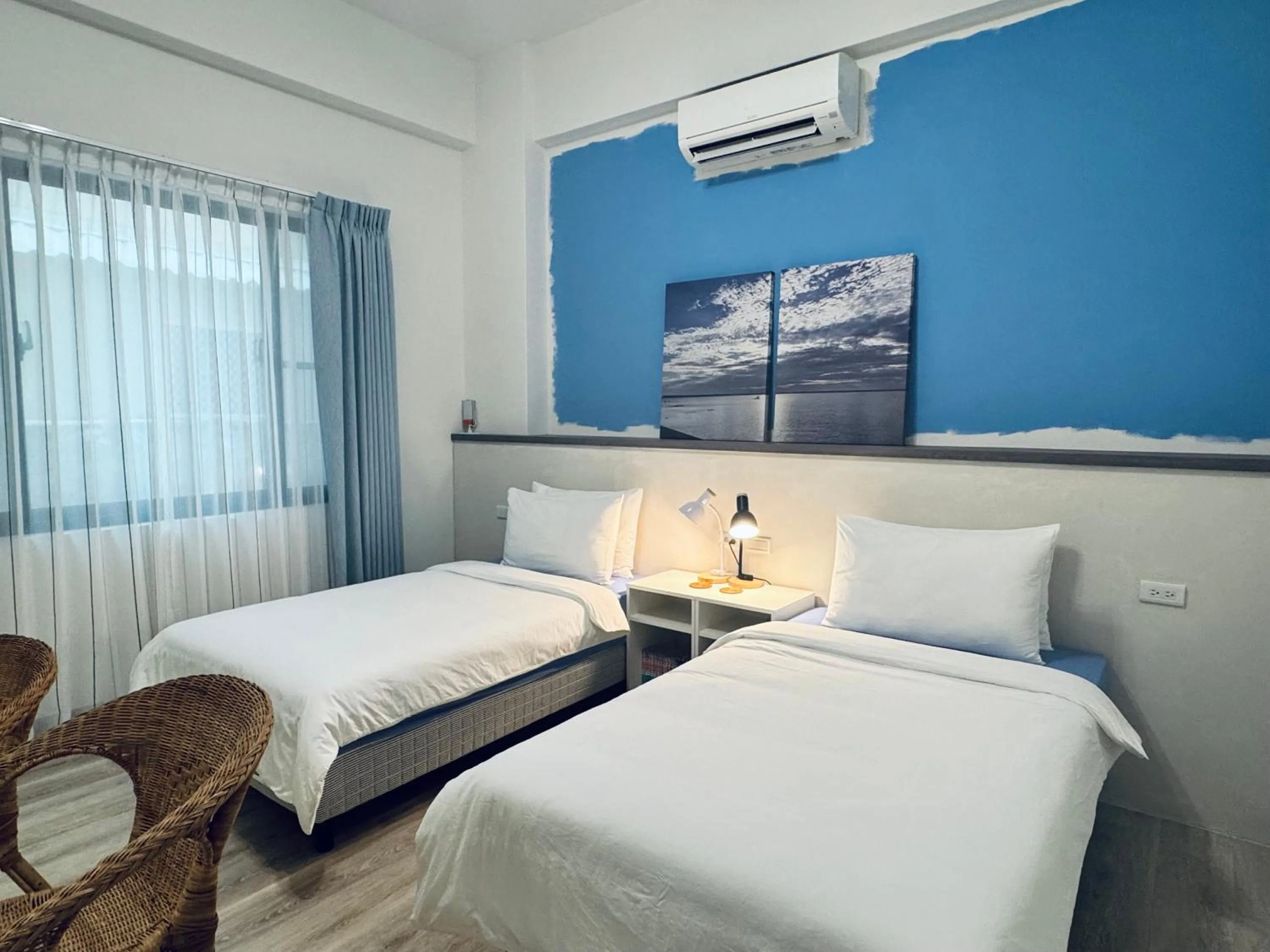 Decorative detail, Bed in WinXin House