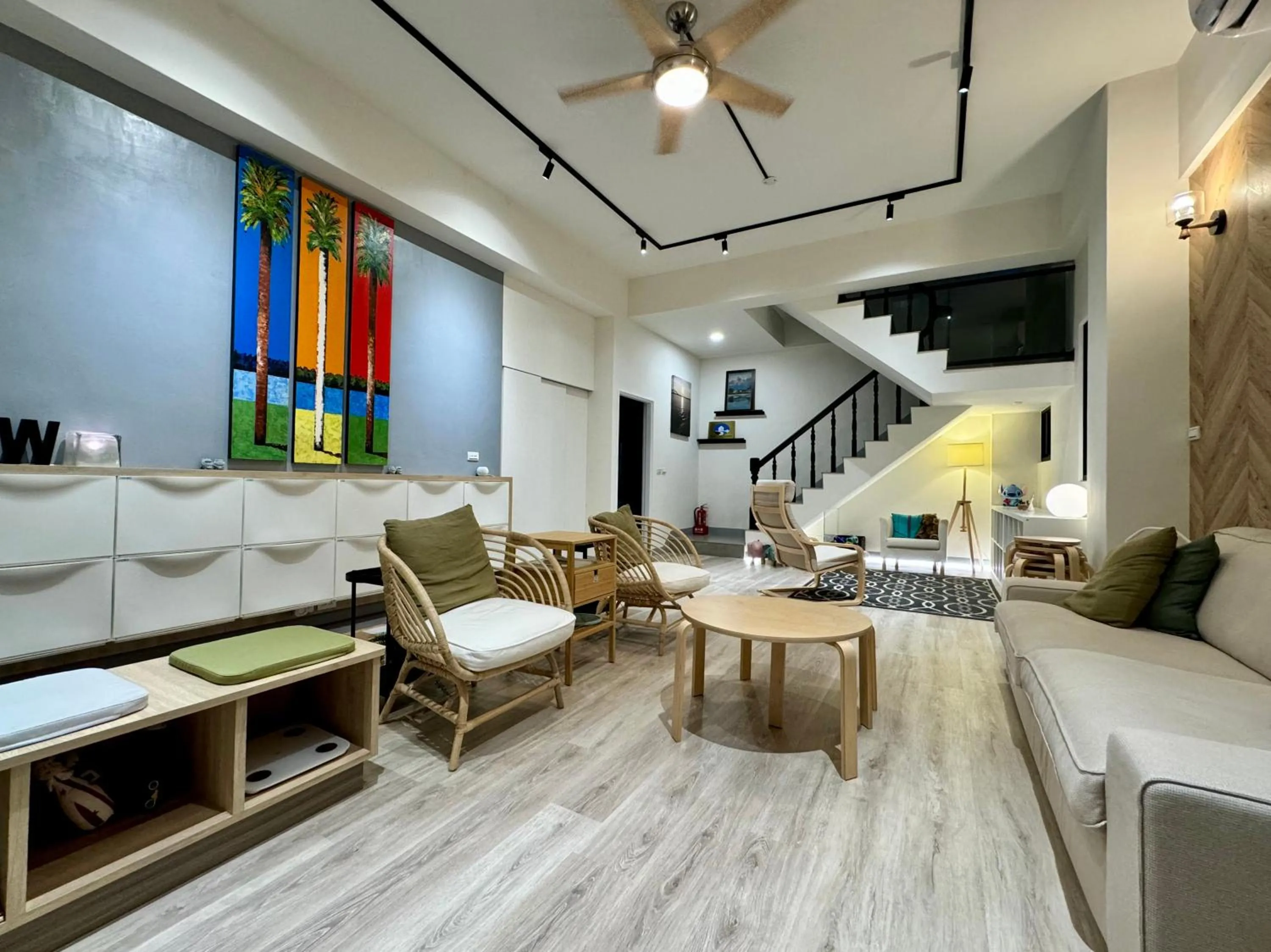 Living room in WinXin House