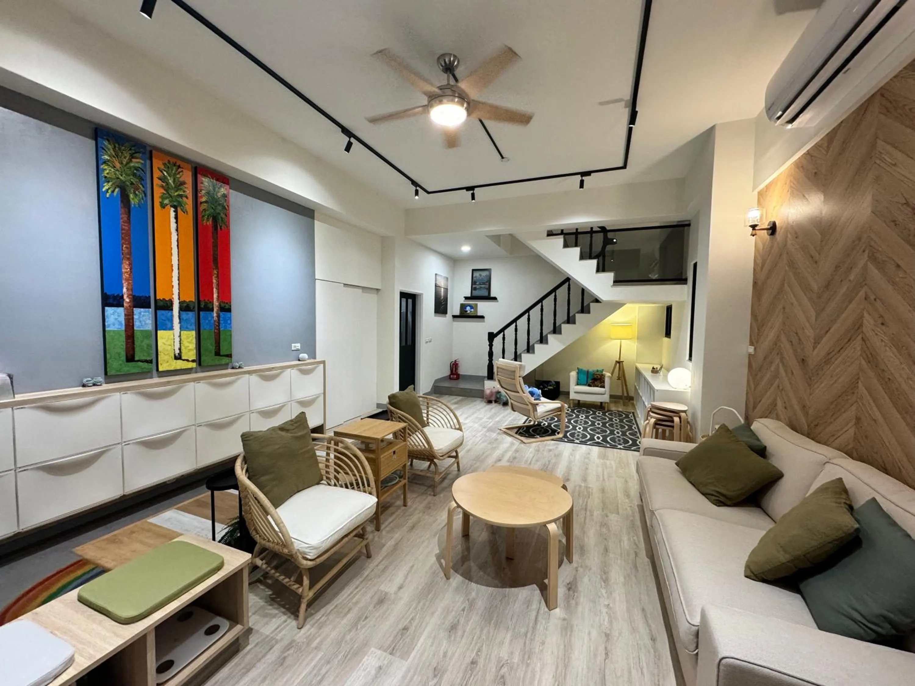 Living room in WinXin House