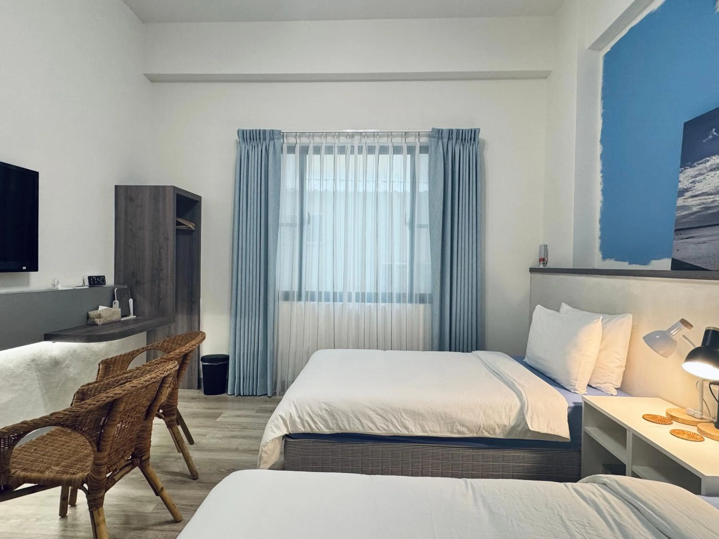 Decorative detail, Bed in WinXin House