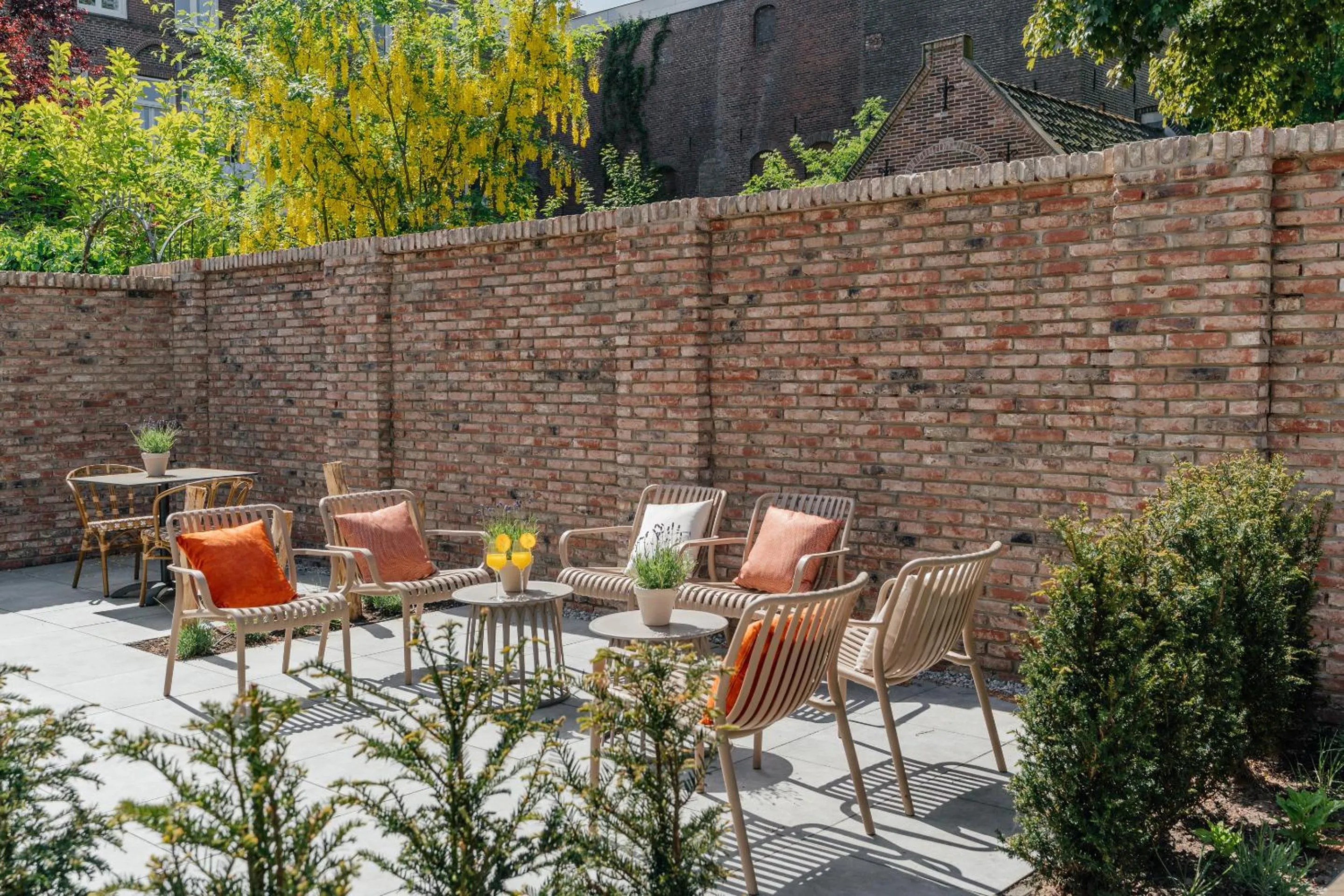 Garden in Boutique Hotel Malie House