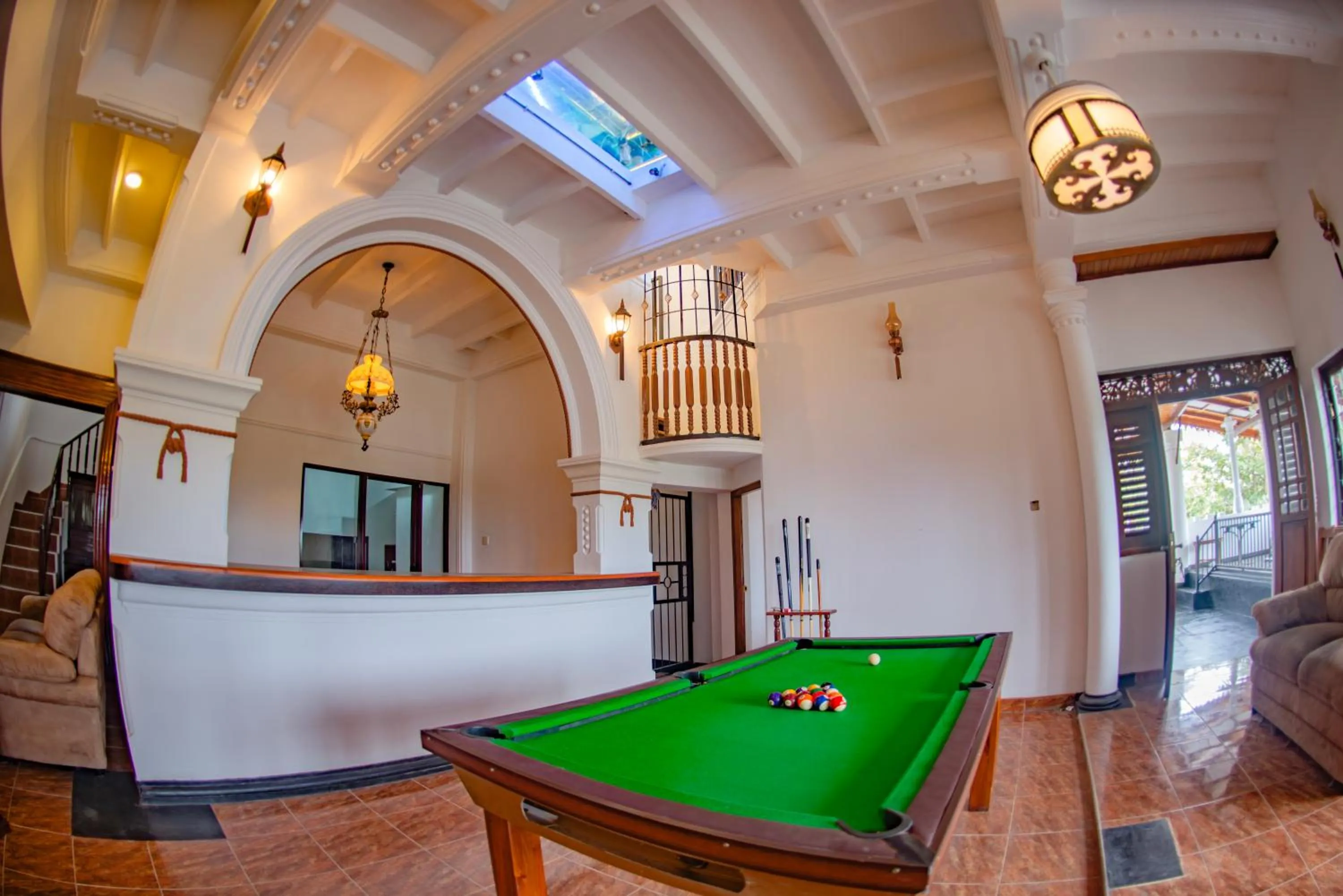 Billiard in The Castle by Don Louis