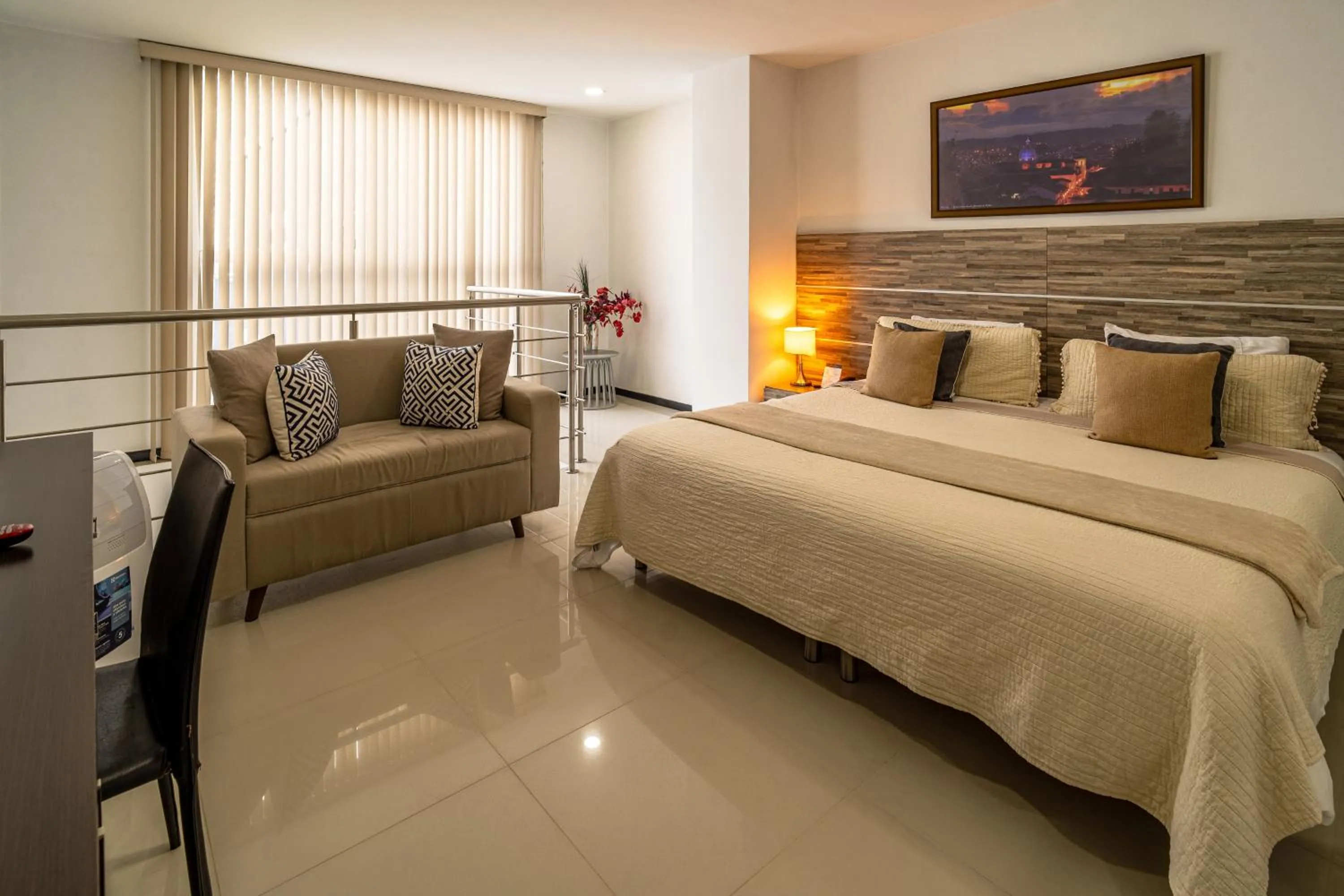 Bed in Hotel San Martin Popayan