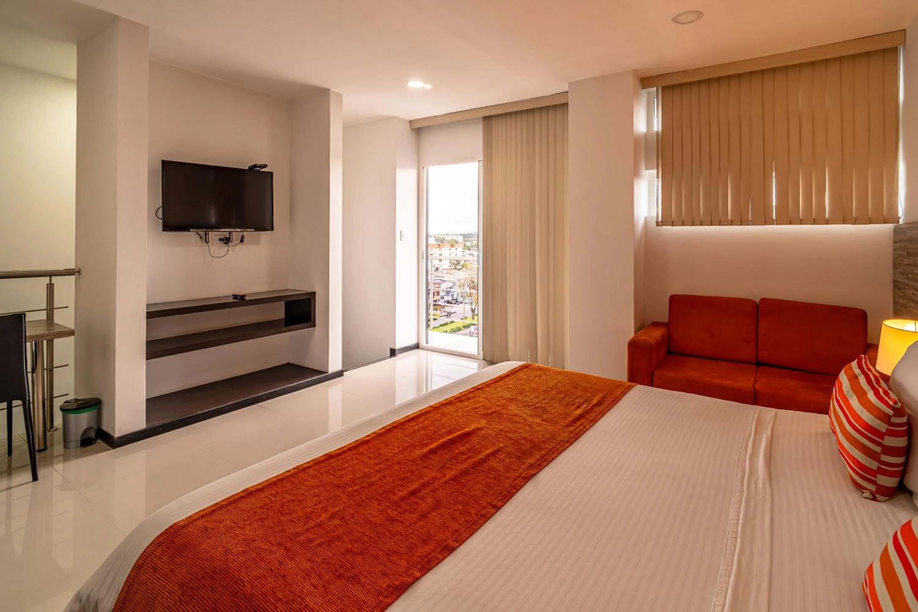 Bed in Hotel San Martin Popayan