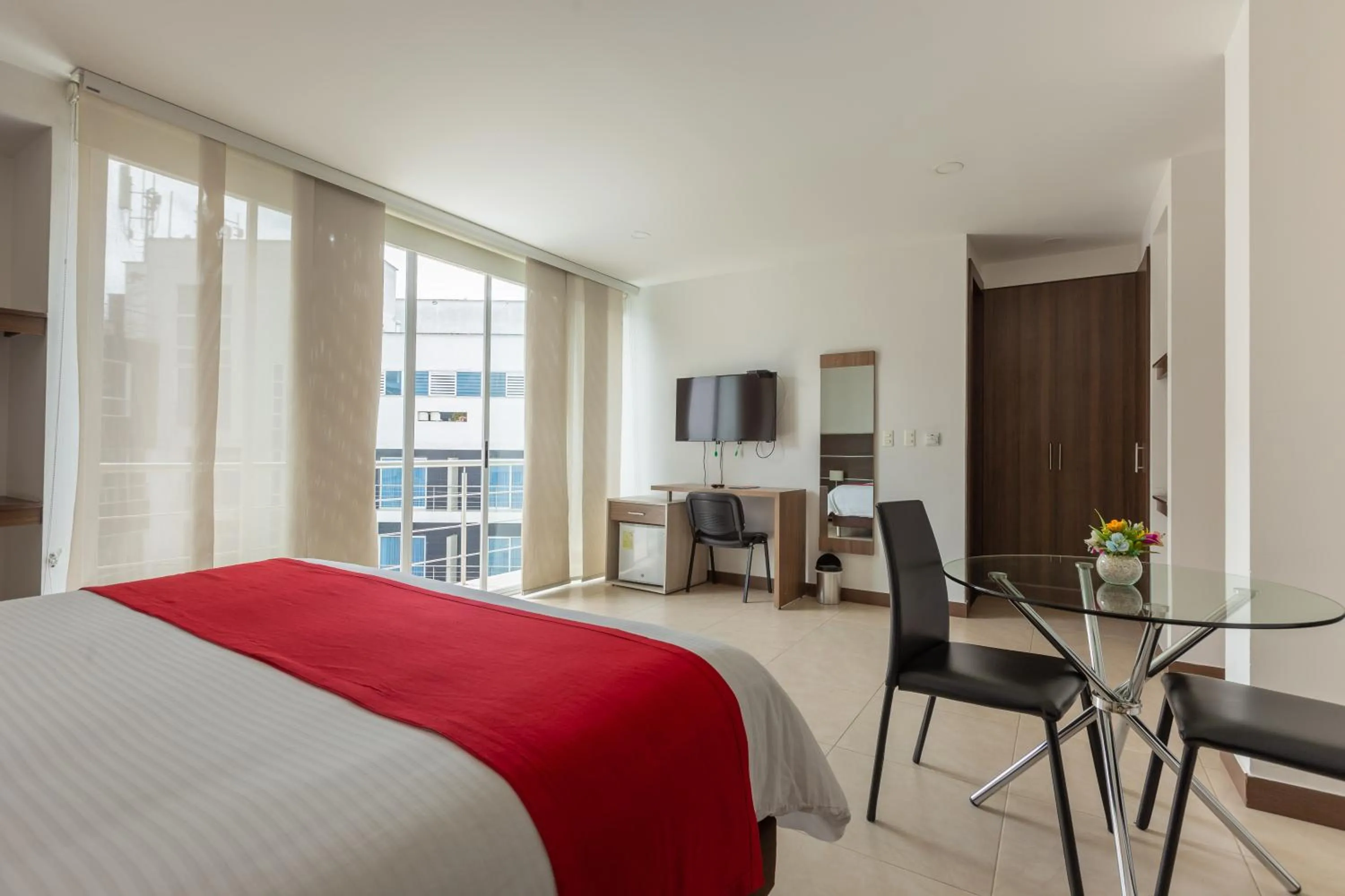 Bed in Hotel San Martin Popayan