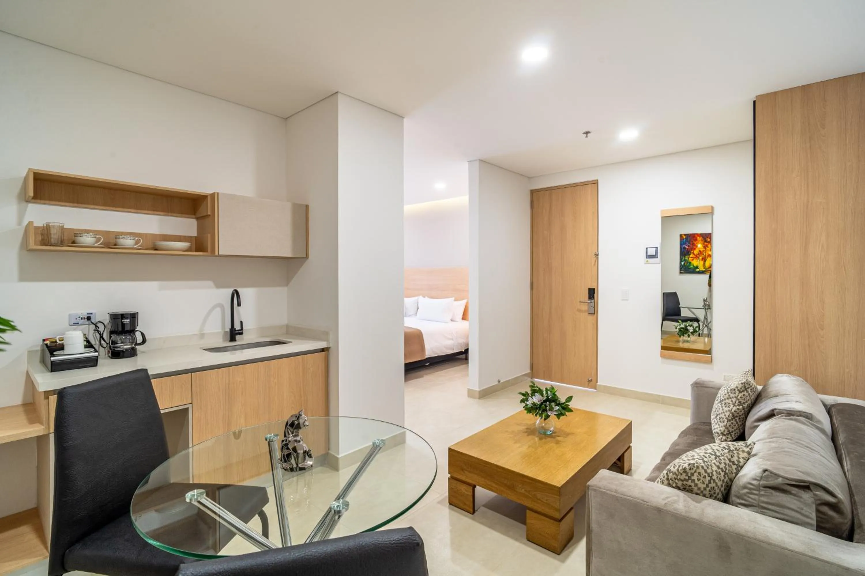 Bed in Hotel San Martin Popayan