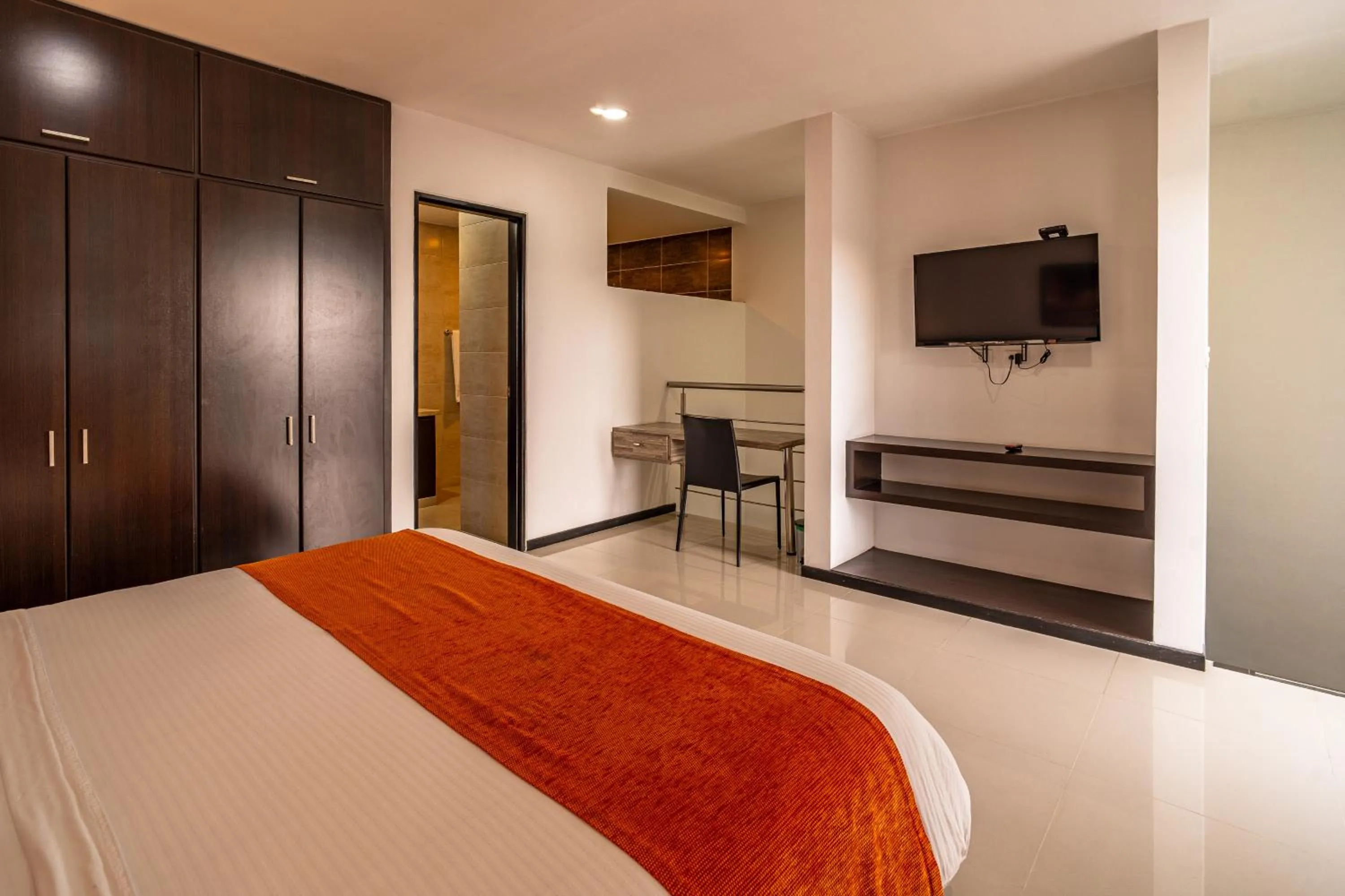 Bed in Hotel San Martin Popayan