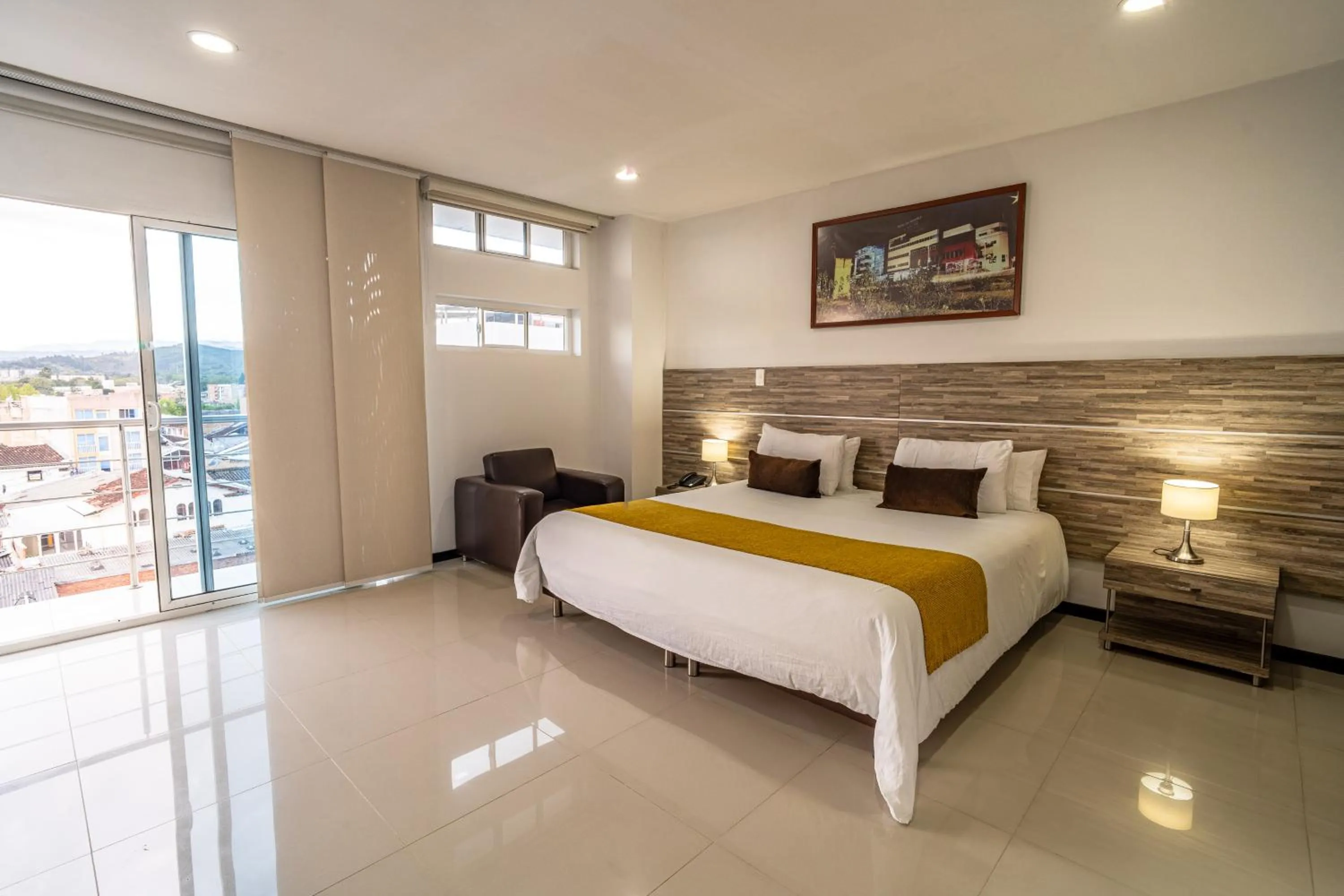 Bed in Hotel San Martin Popayan