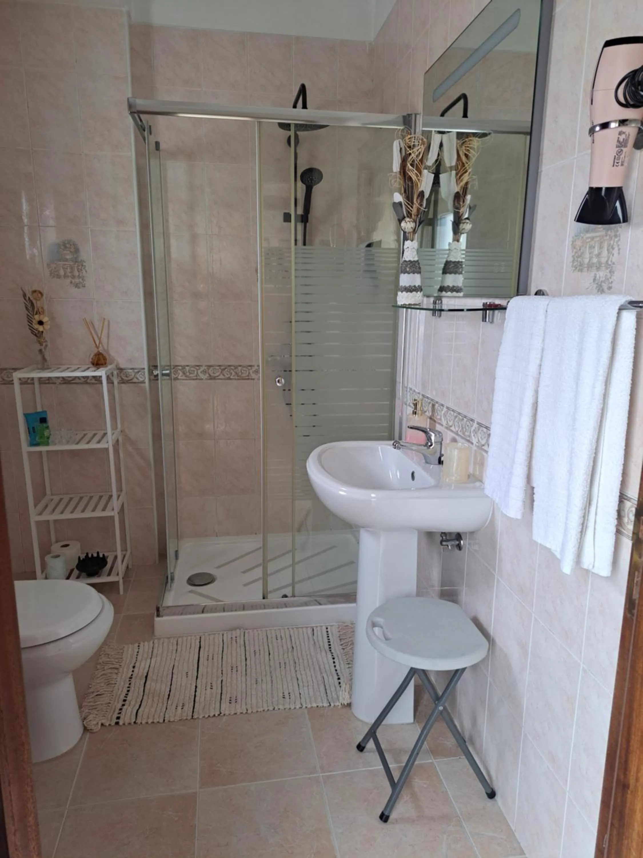 Shower in Casa Afonso