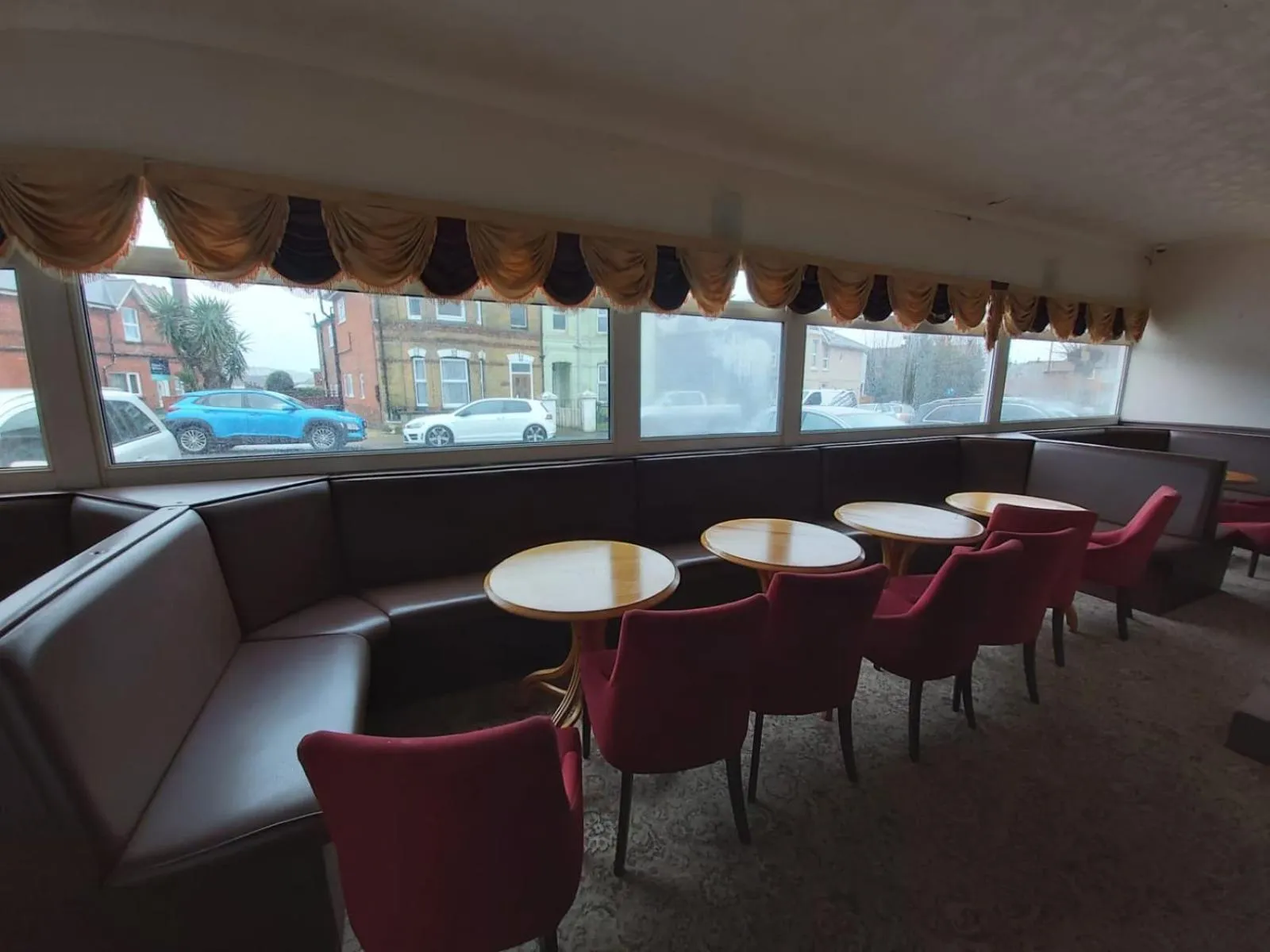 Seating area in Channel View Hotel