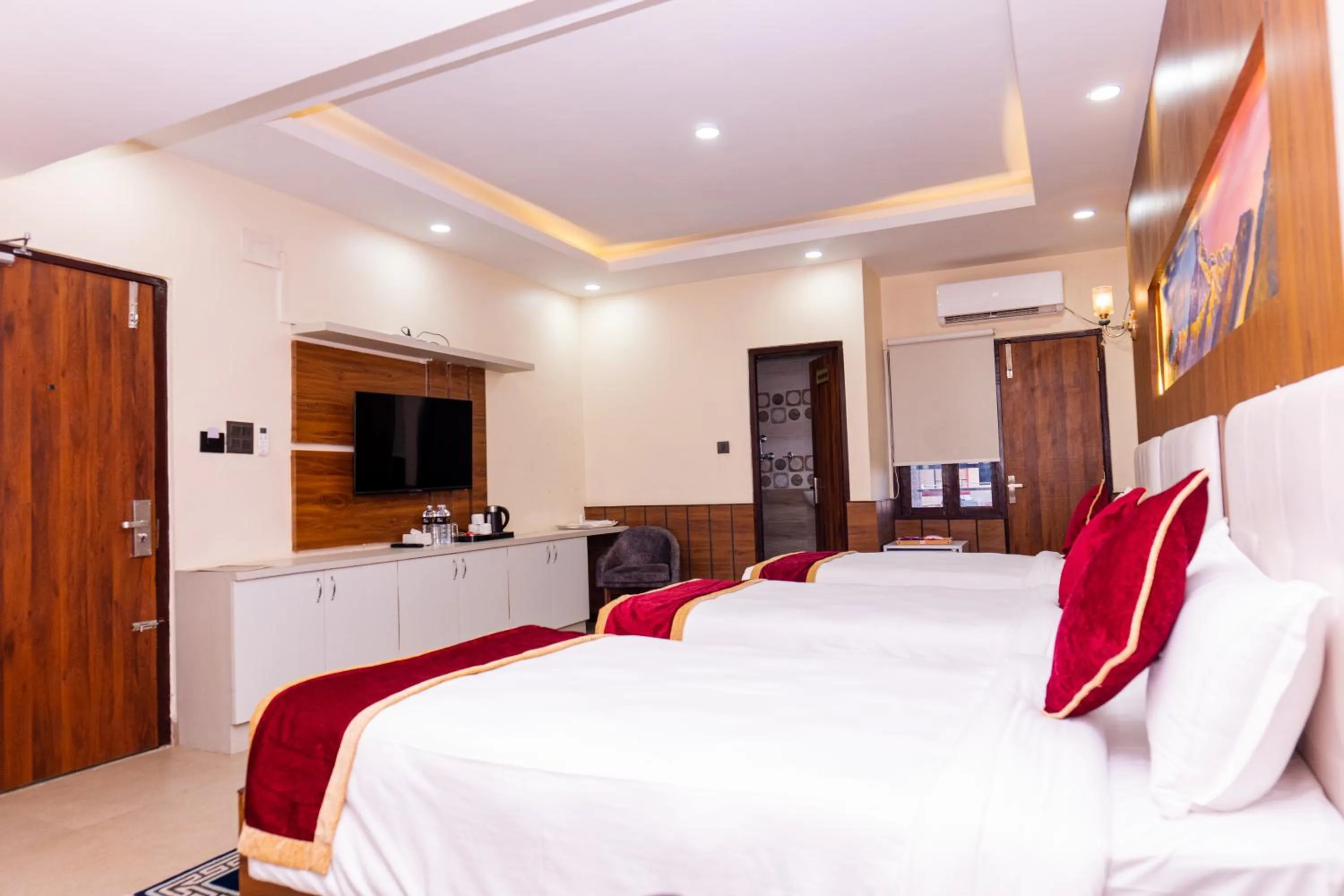 Bed in Hotel Palazzo