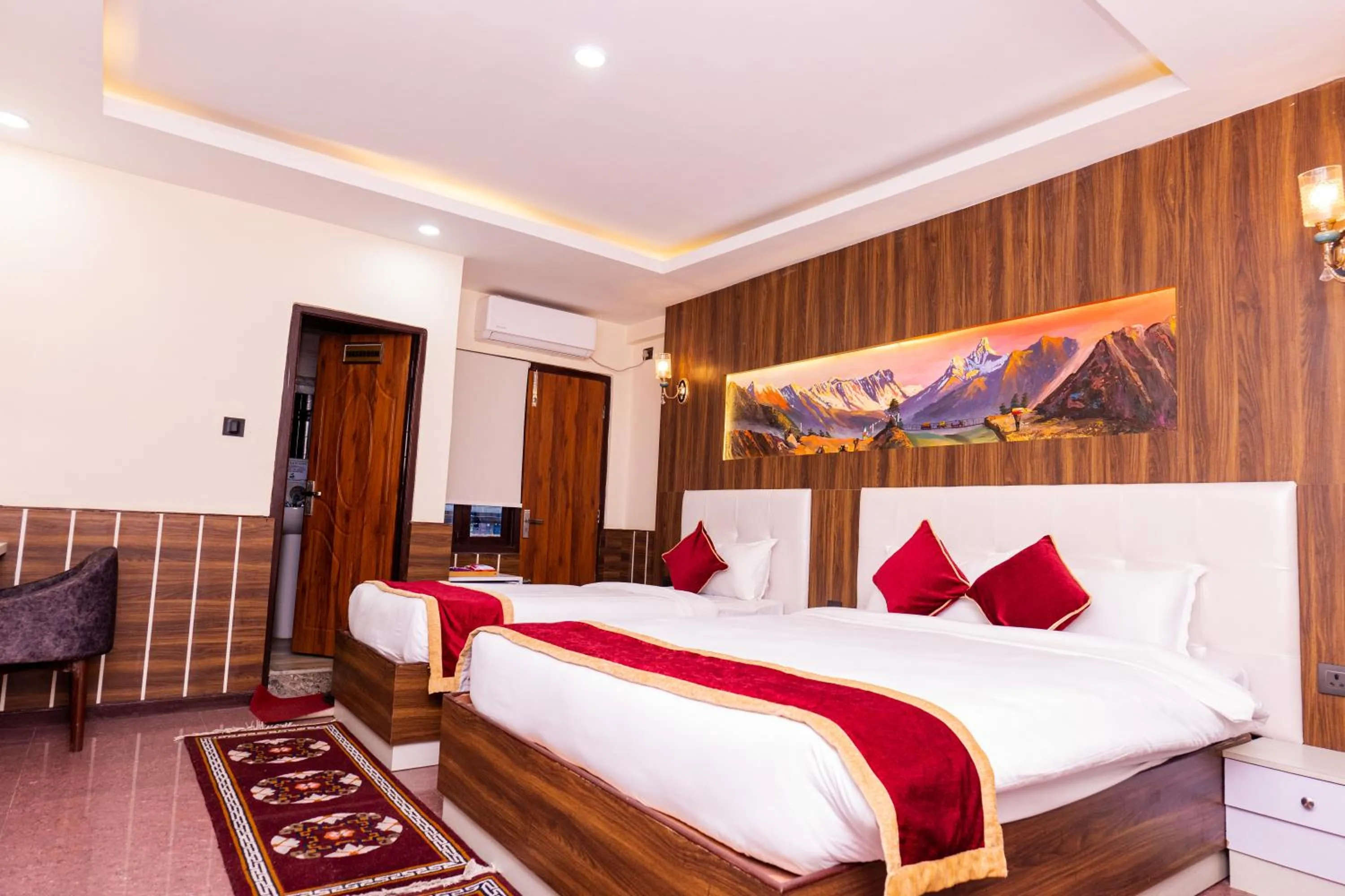 Bed in Hotel Palazzo