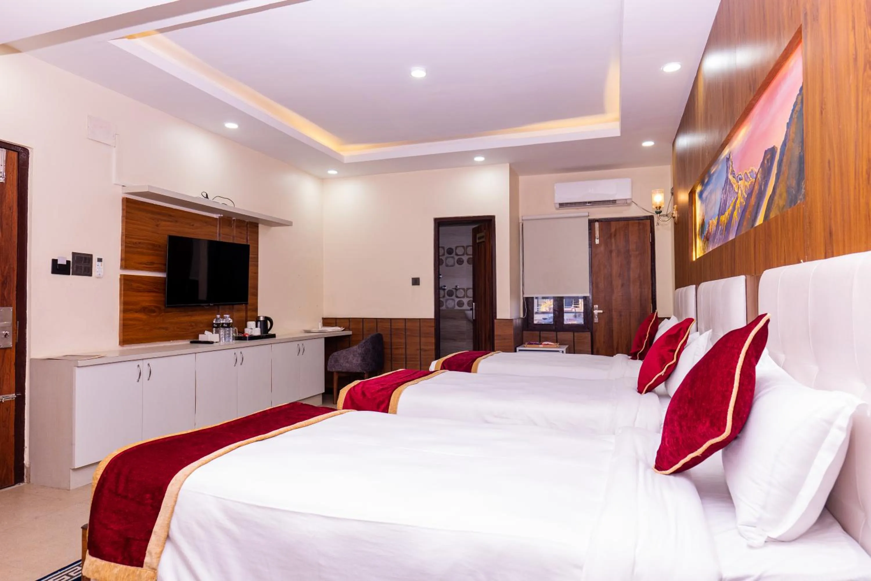 Bed in Hotel Palazzo