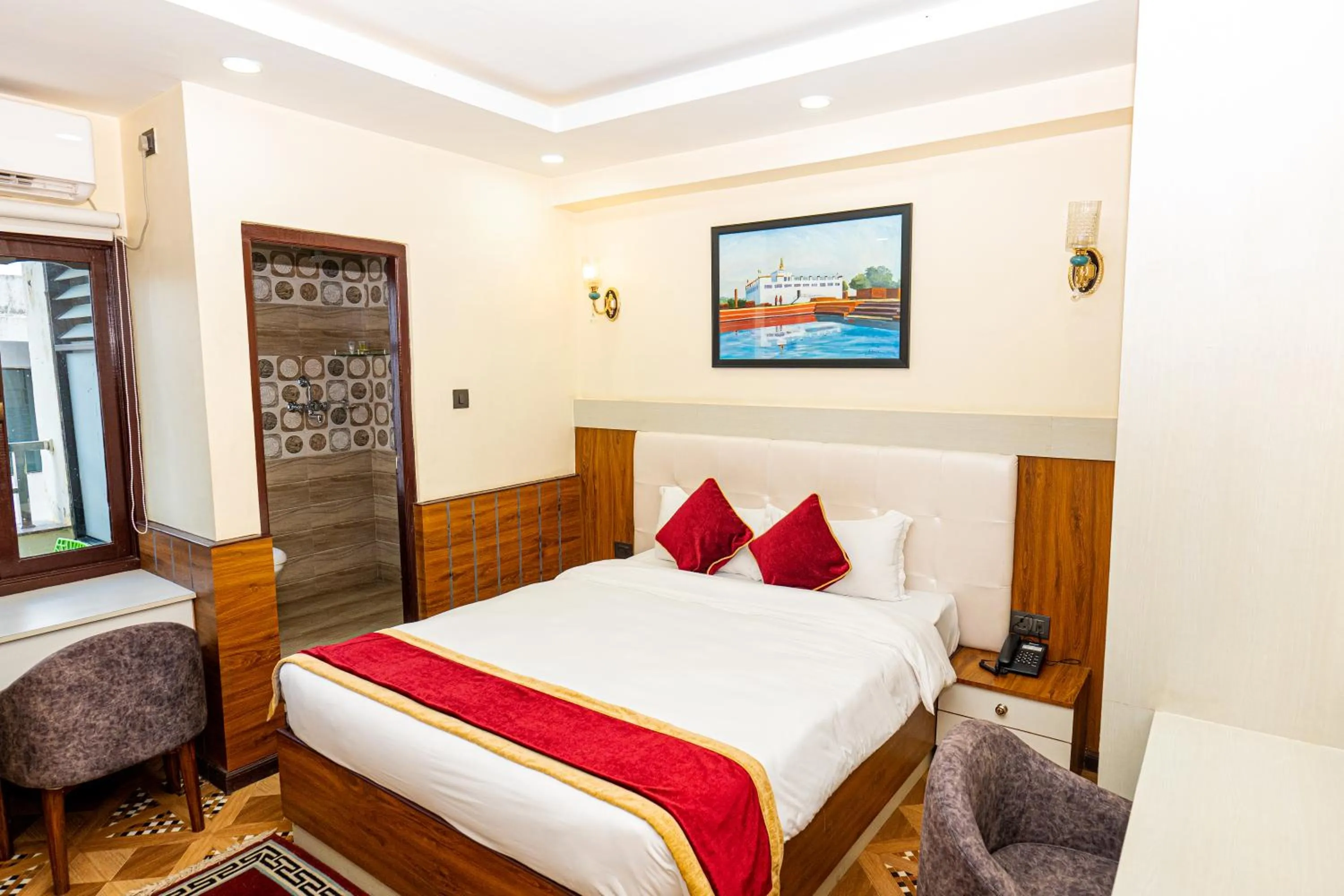 Bedroom, Bed in Hotel Palazzo