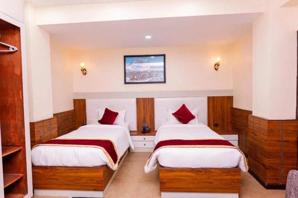 Bed in Hotel Palazzo