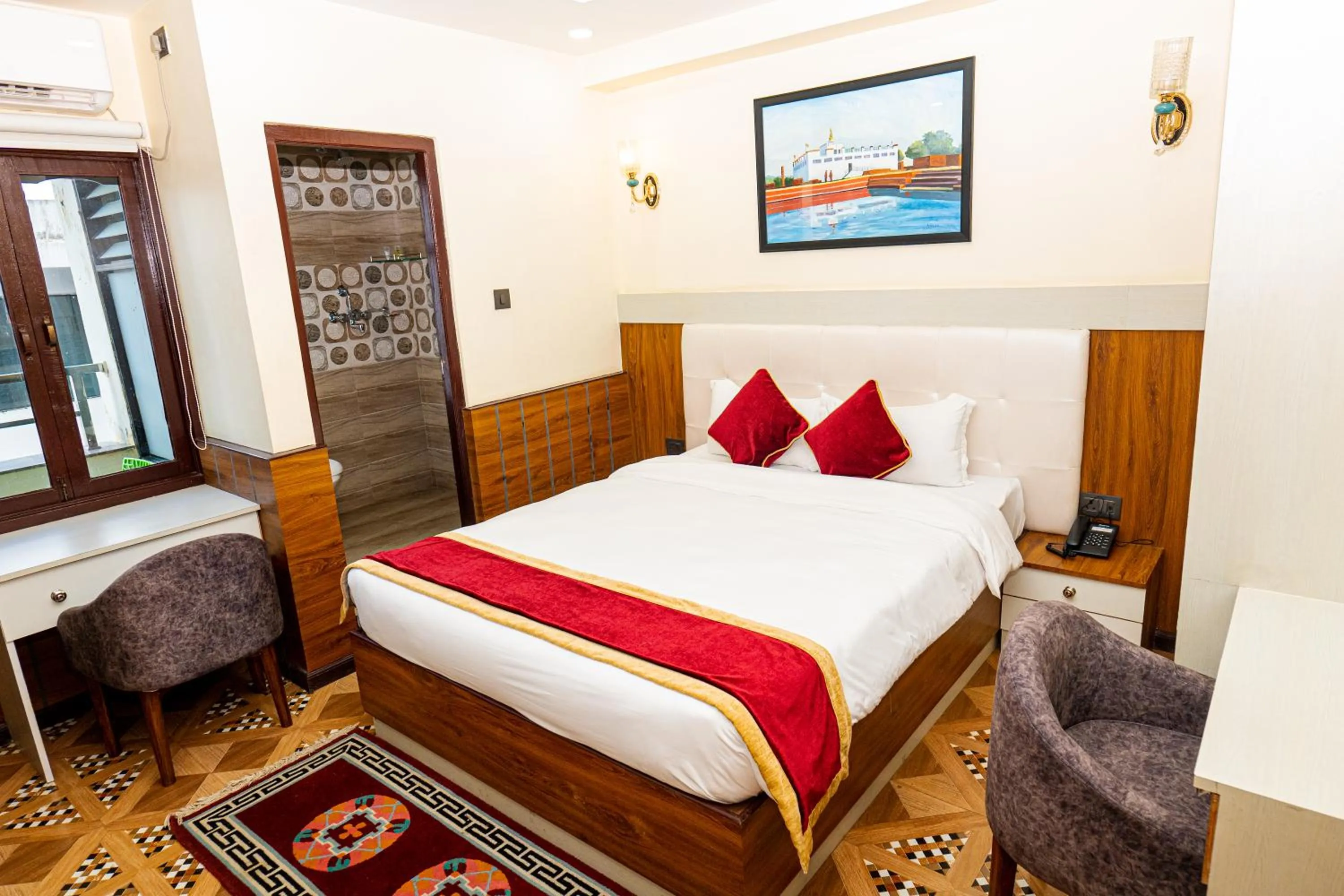 Bed in Hotel Palazzo