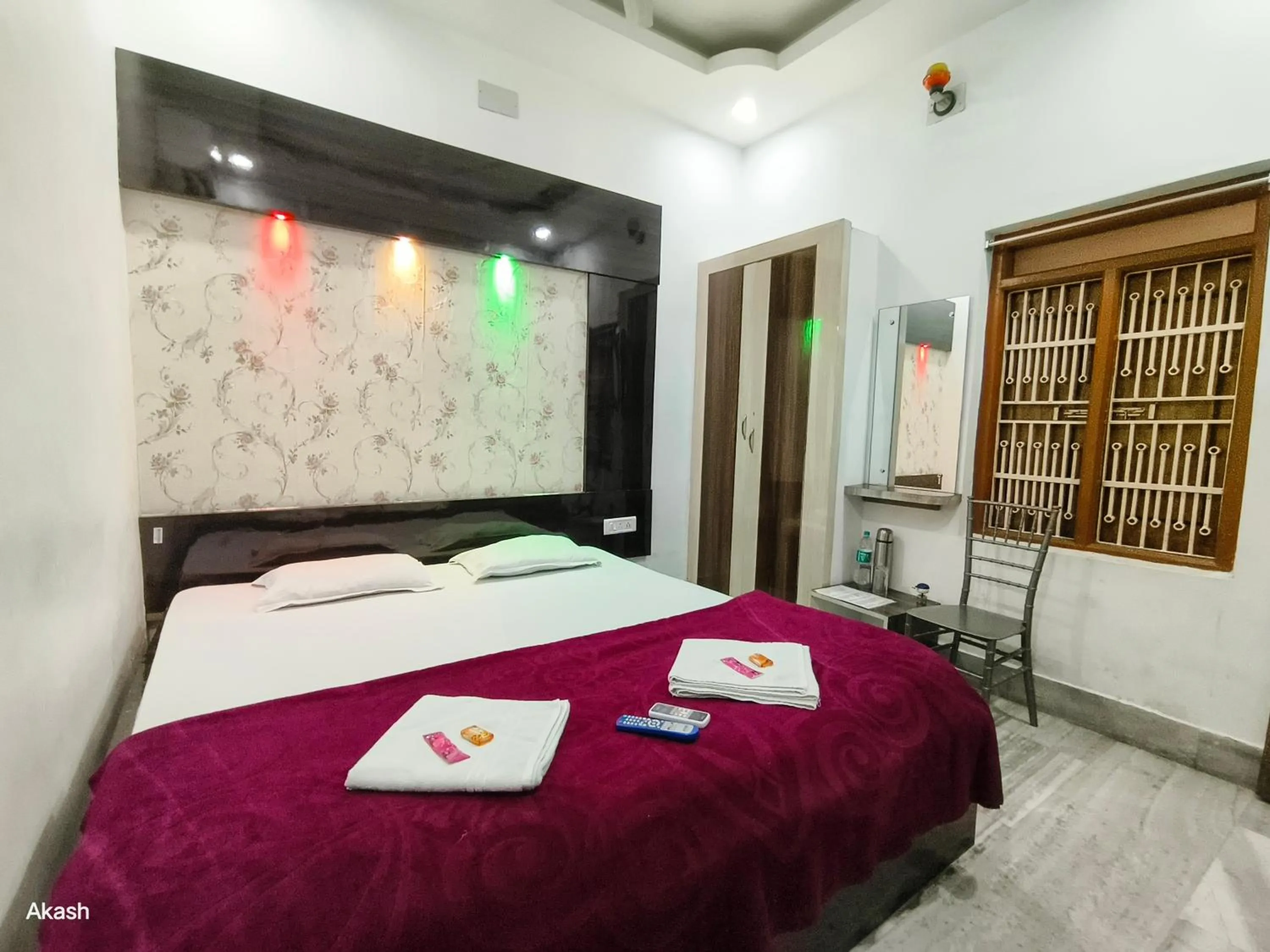 Photo of the whole room, Bed in Bobby Premium Residency 350m from Jagannath temple