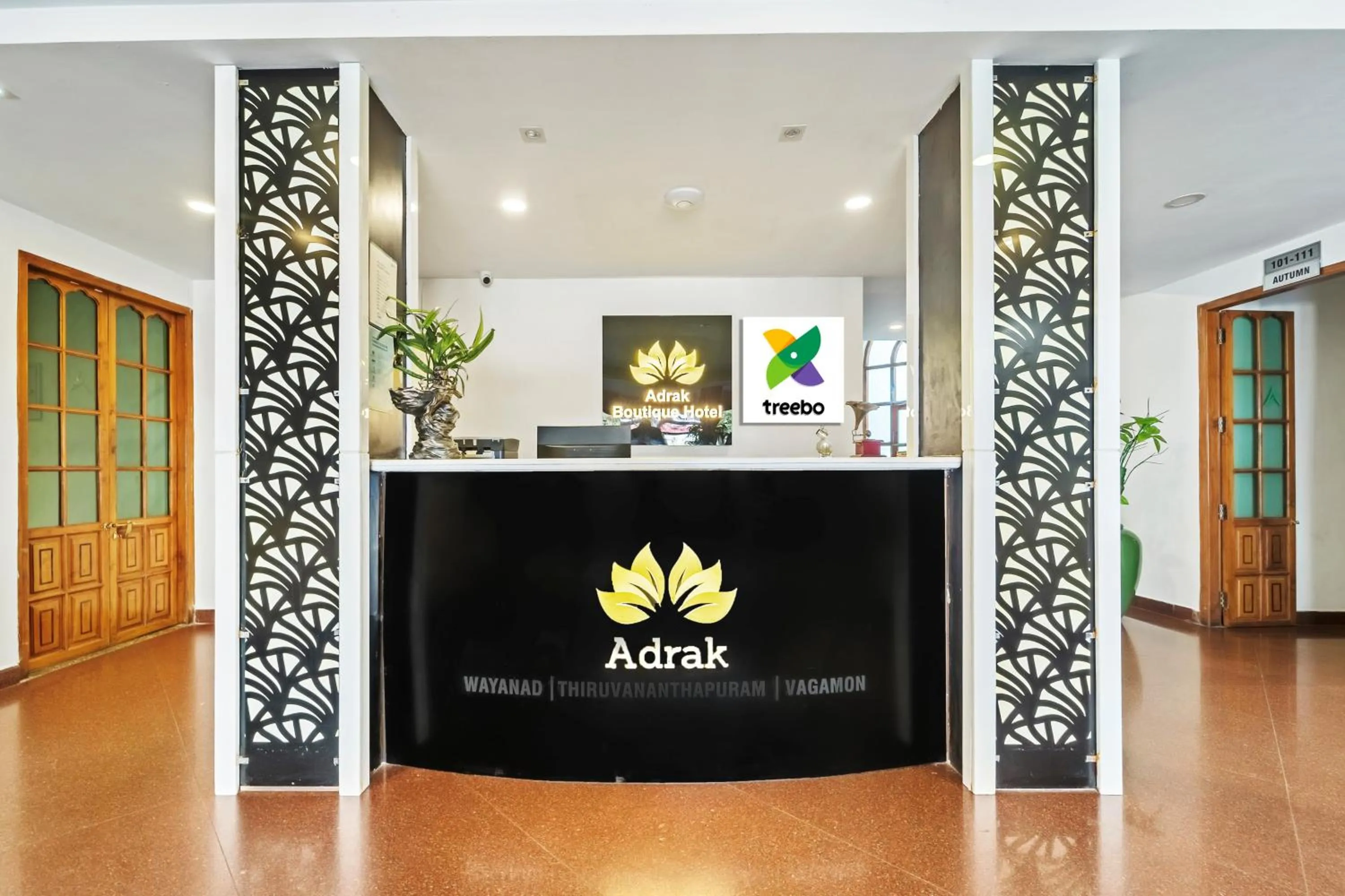 Lobby or reception in Treebo Adrak